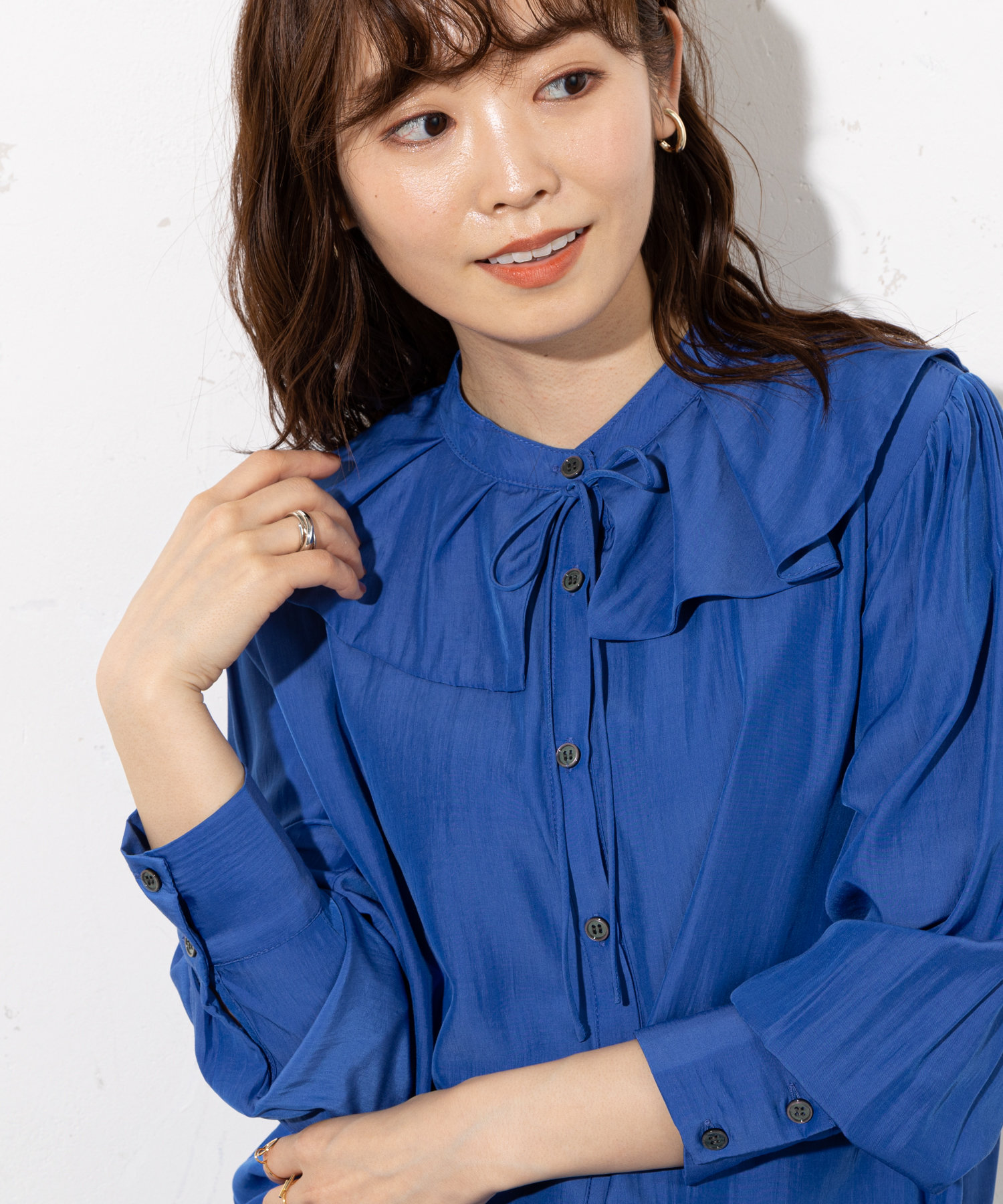 フリル襟ブラウス | prose verse(プロズヴェール)レディース | PAL