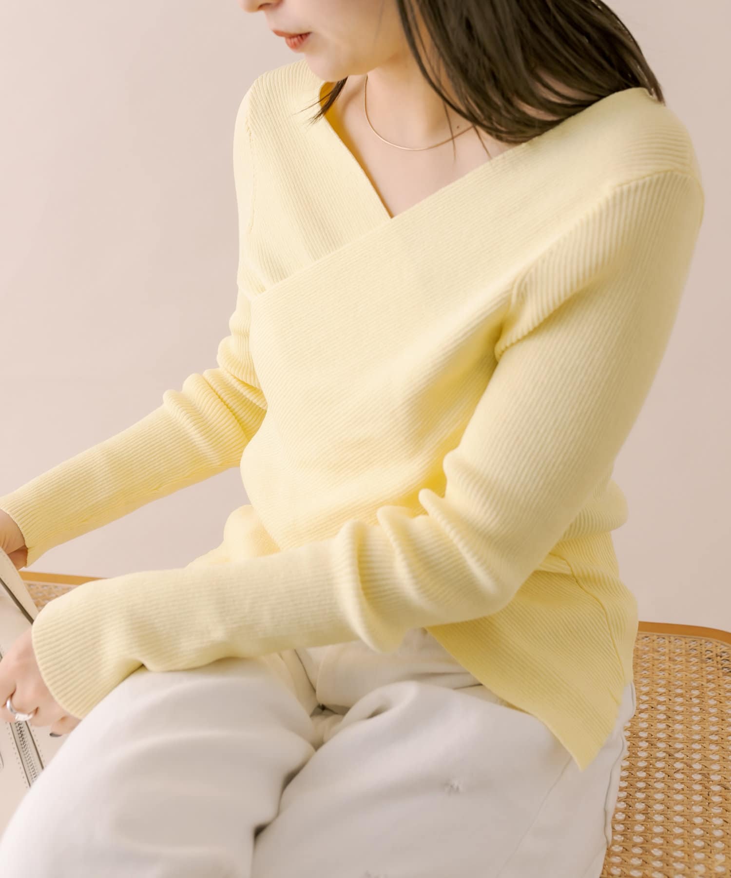 mline]クロスニット | mystic(ミスティック)レディース | PAL CLOSET