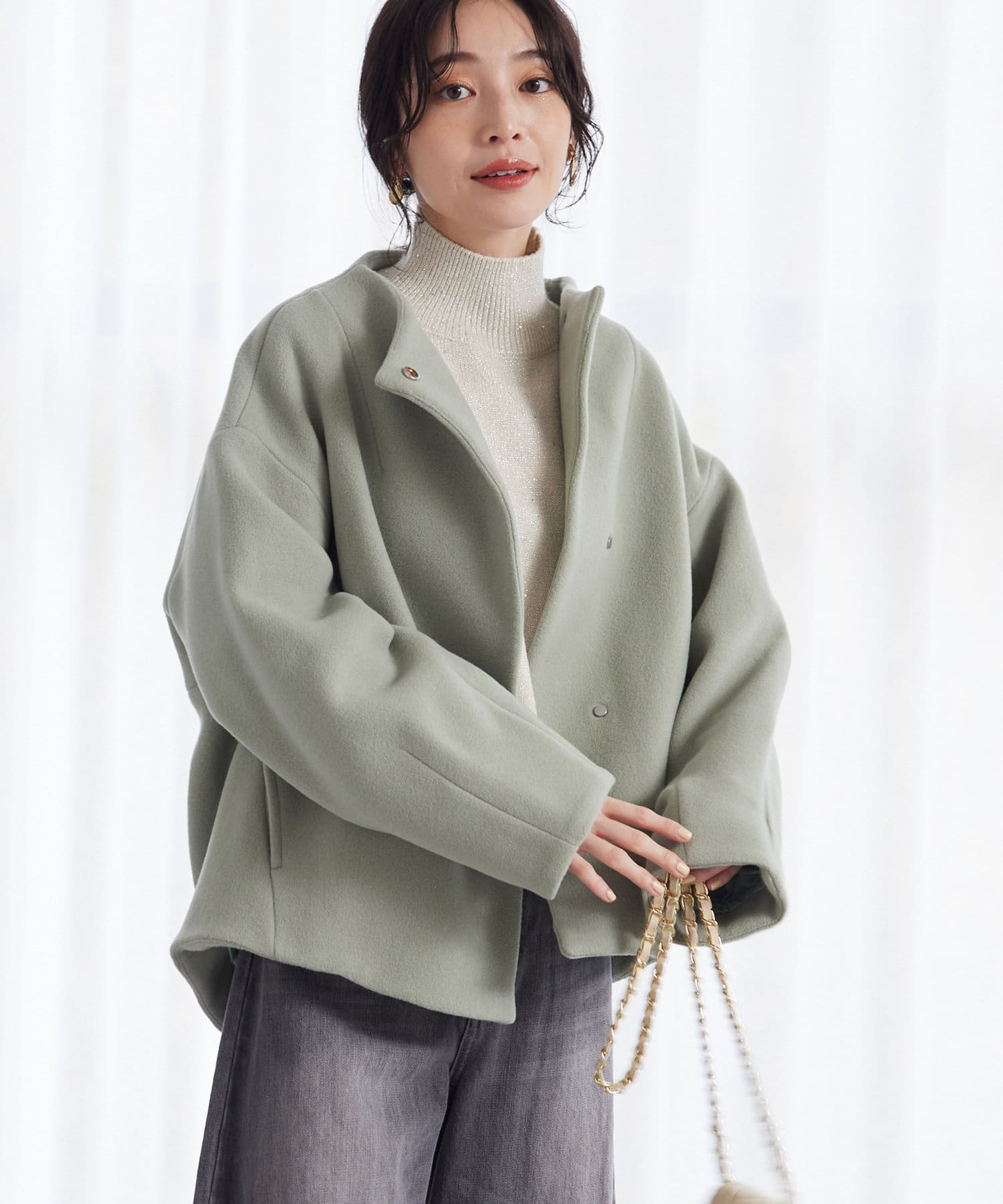 ベランディウールミドルコート | La boutique BonBon(ラブティック