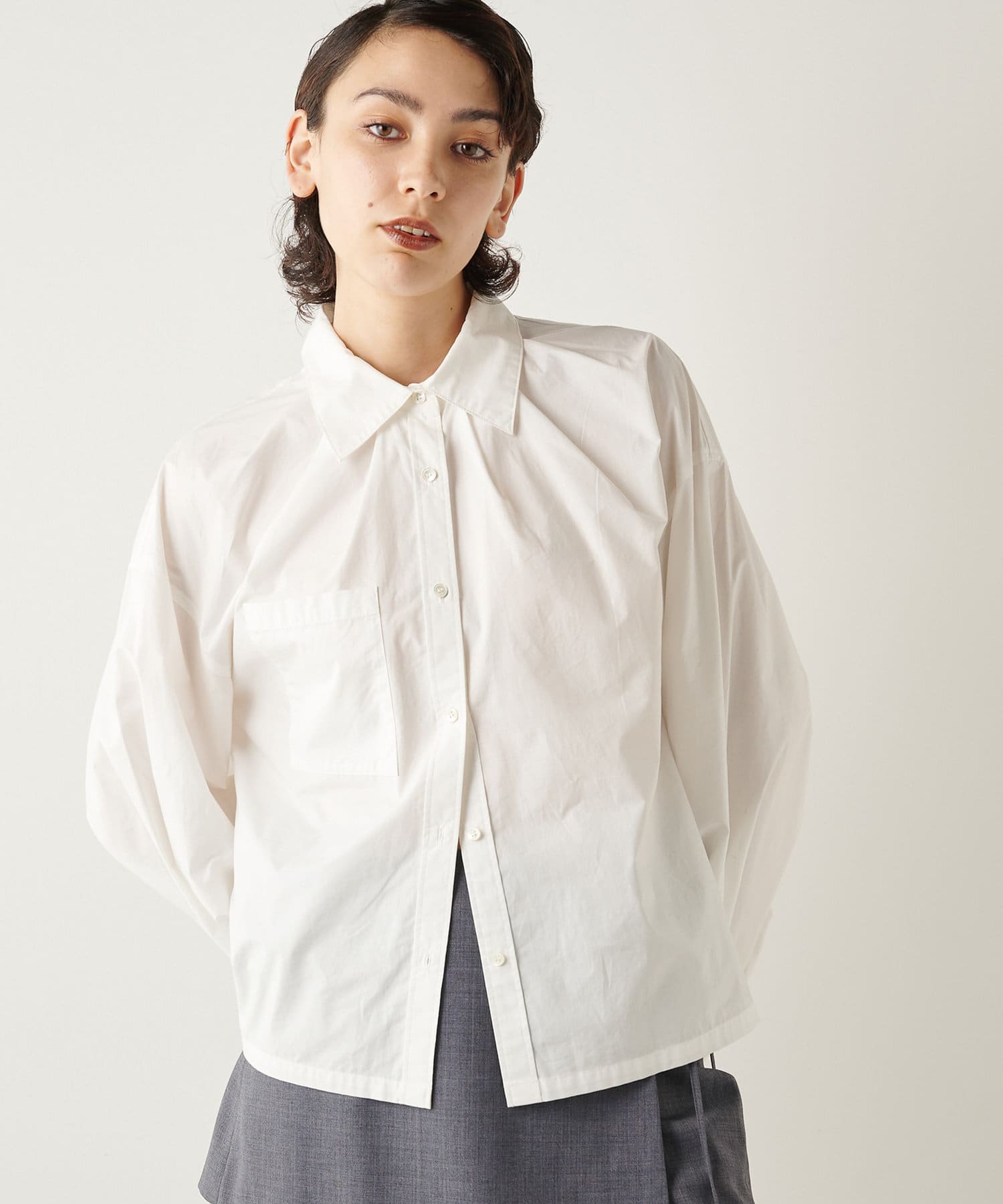 THE PAUSE】2WAYスリーブタックシャツ | Whim Gazette(ウィム ガゼット