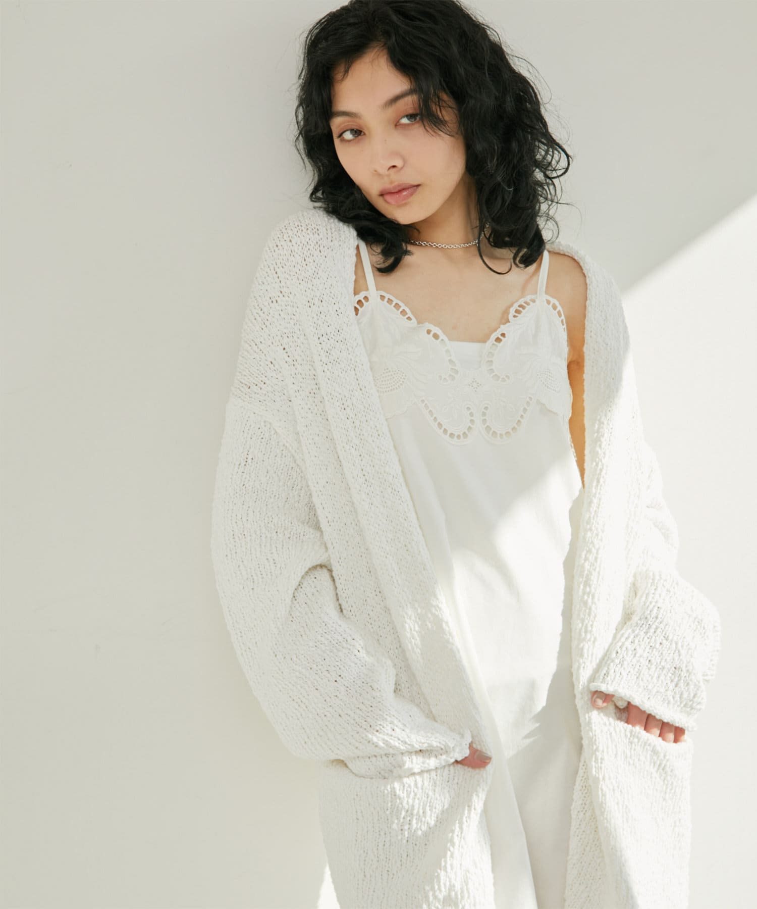 コットンカーディガン | Whim Gazette(ウィム ガゼット)レディース