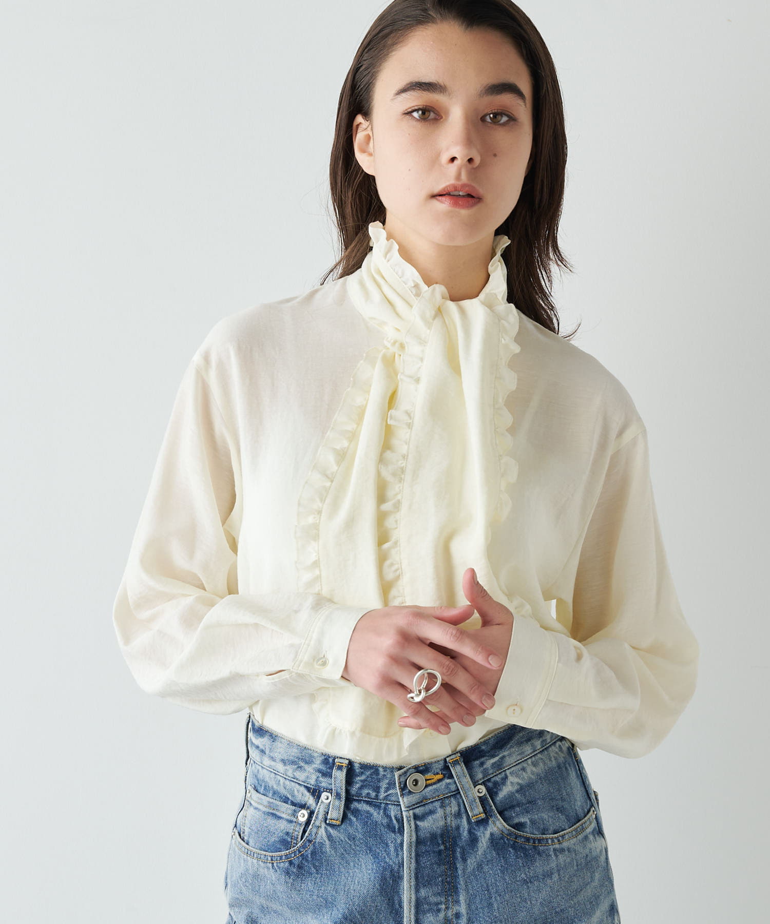 フリルボウブラウス | Whim Gazette(ウィム ガゼット)レディース | PAL