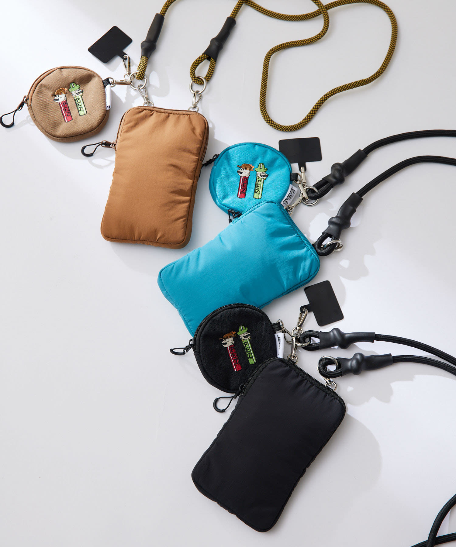 PEZ(ペッツ)×ear】ポーチ2個セット/モバイルショルダーバッグ | ear