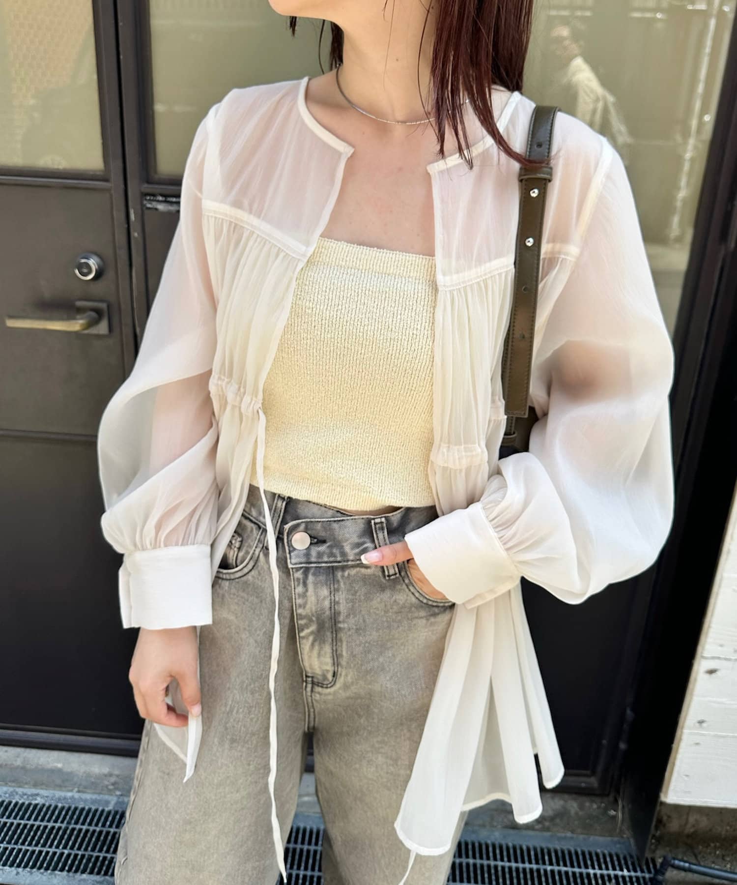 新色追加！】シアーティアードチュニック | mystic(ミスティック