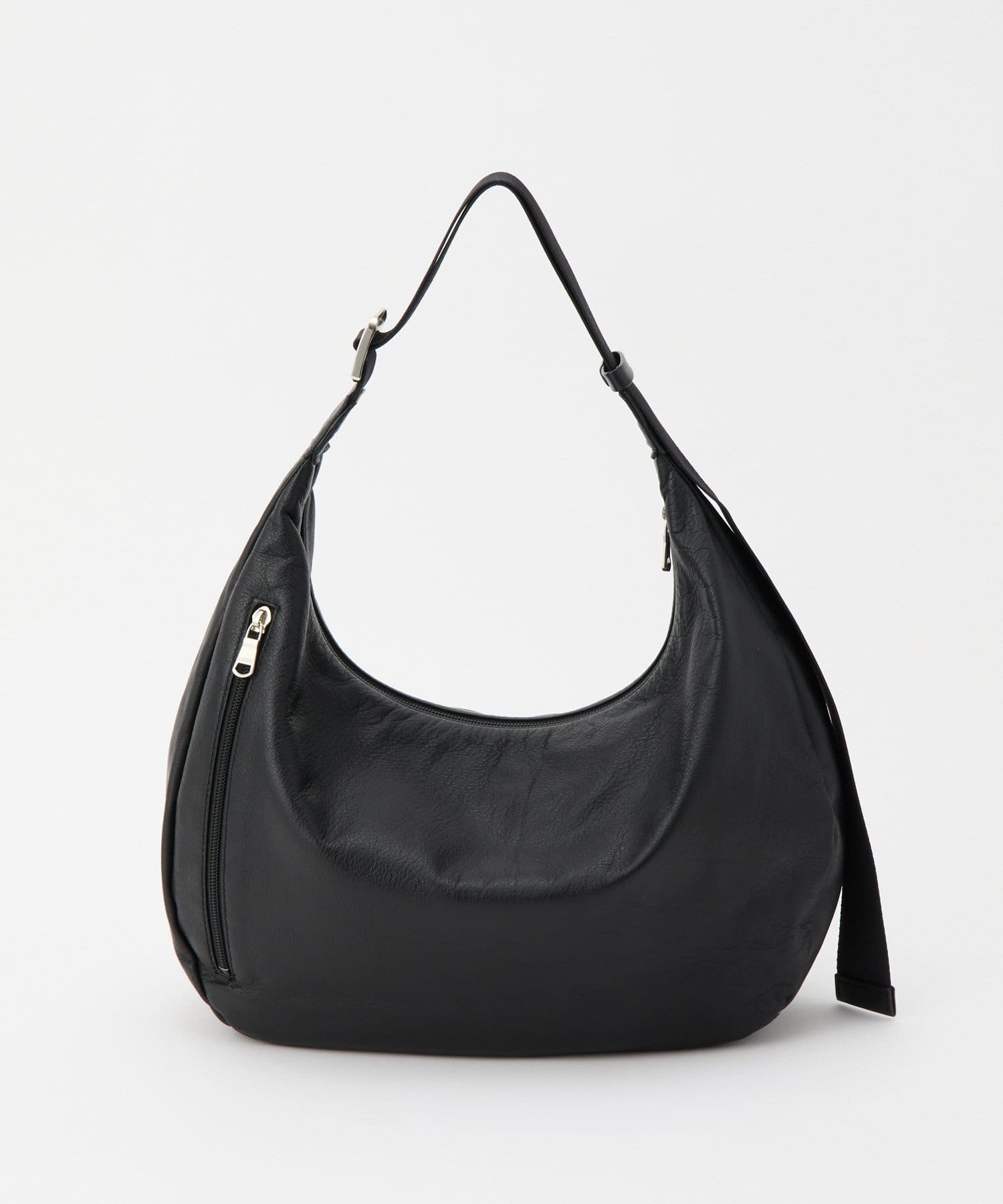 ソフトレザーラウンドビッグショルダーバッグ | russet(ラシット