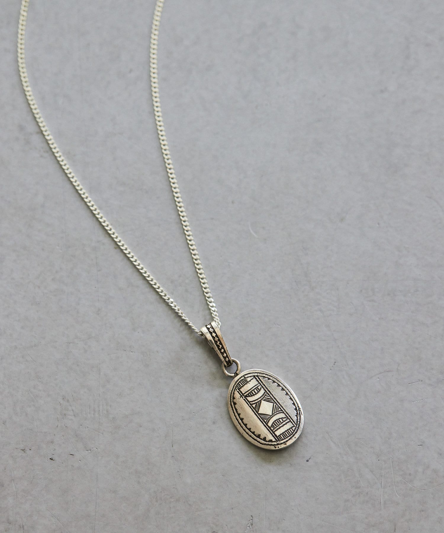 TUAREG SILVER（トゥアレグ）】シルバー925/オーバルネックレス | ear