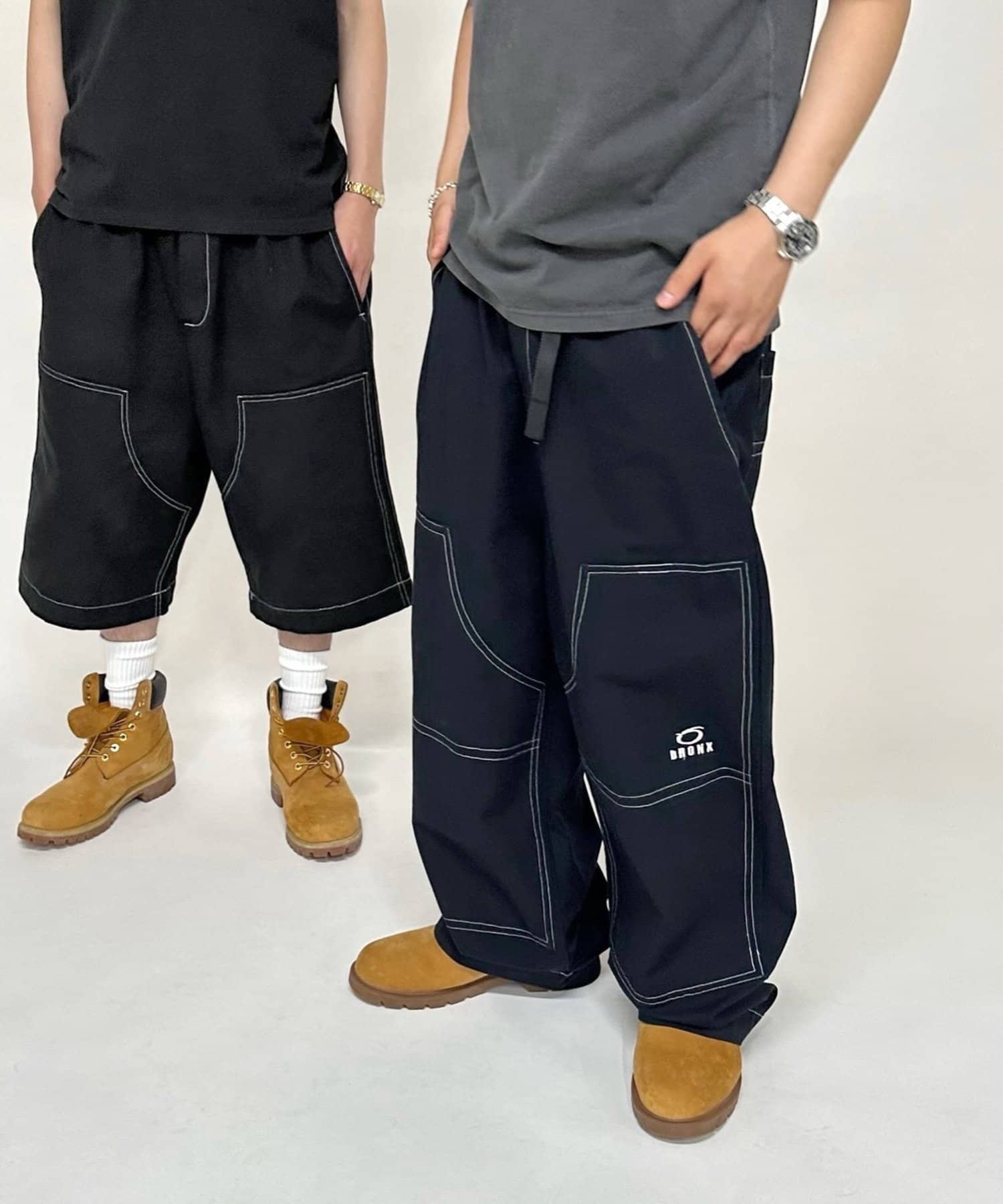 KOOKY'N/クーキー】BRONXステッチダブルニーイージーパンツ | WHO'S