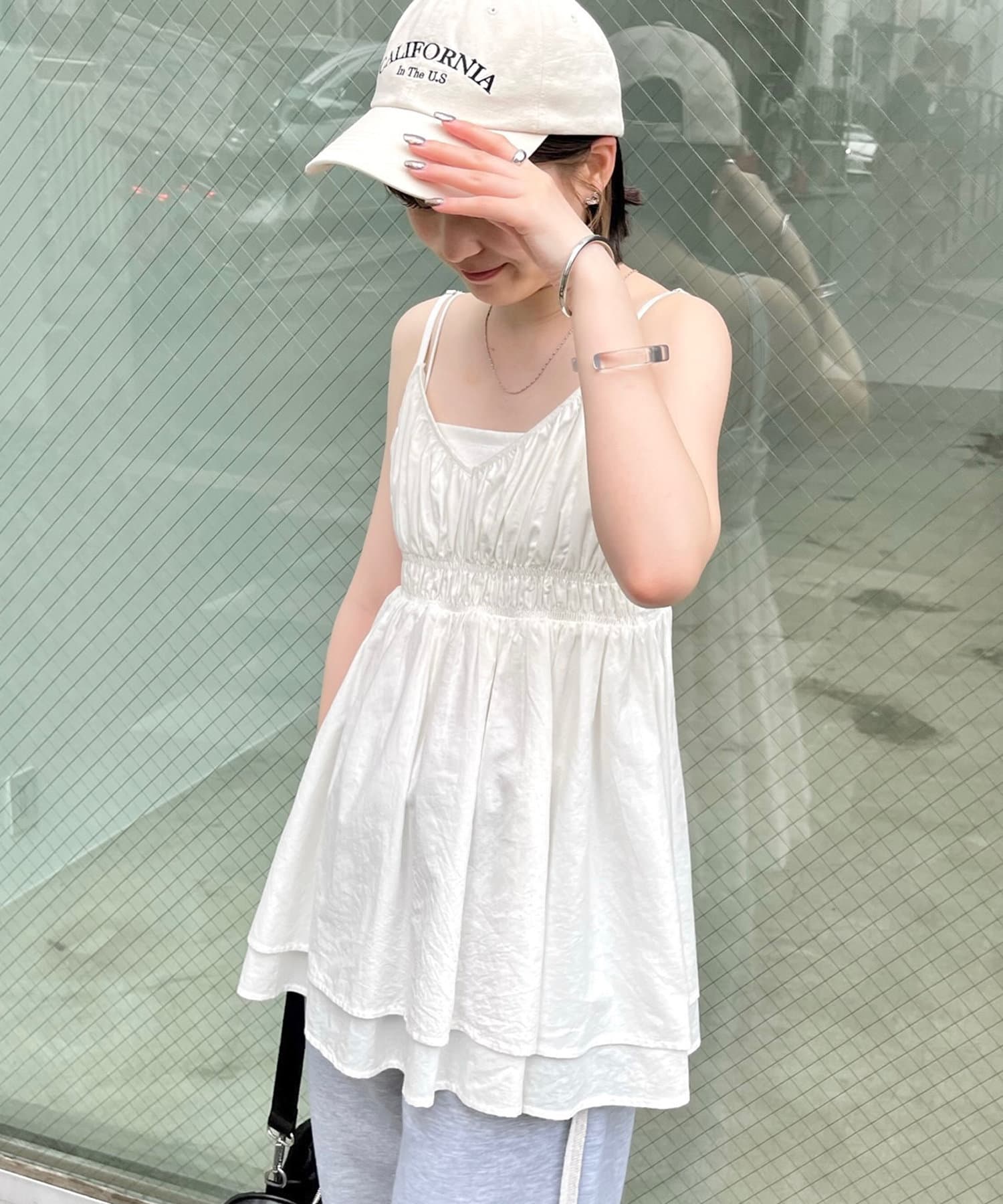 2色展開】[mline]バックリボンキャミソール | mystic(ミスティック