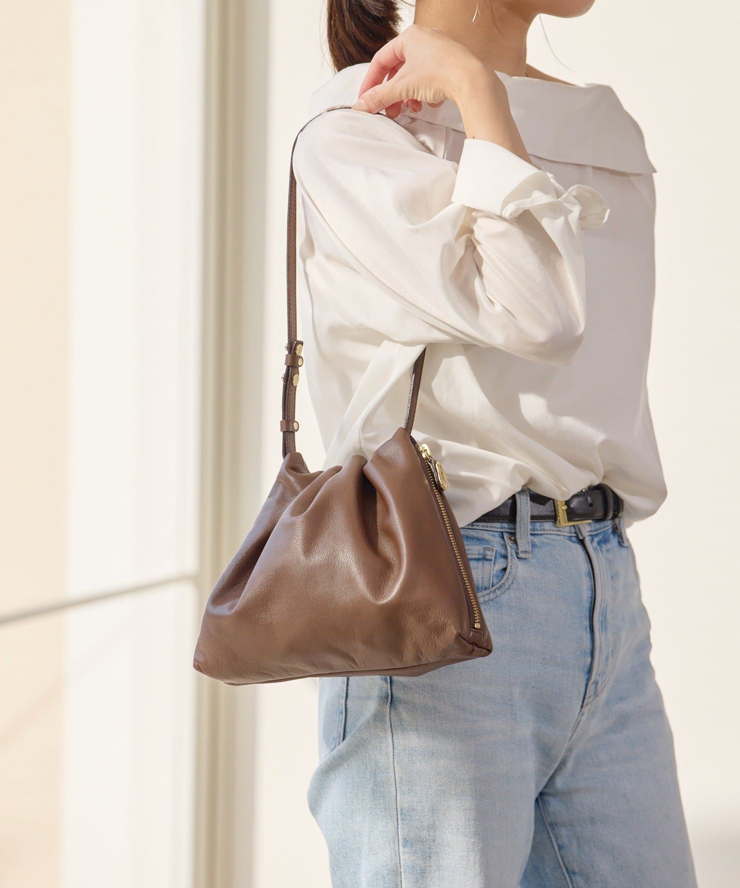 累計販売1万本突破】レザーワンハンドルバッグ (CE-1014) | gemeil