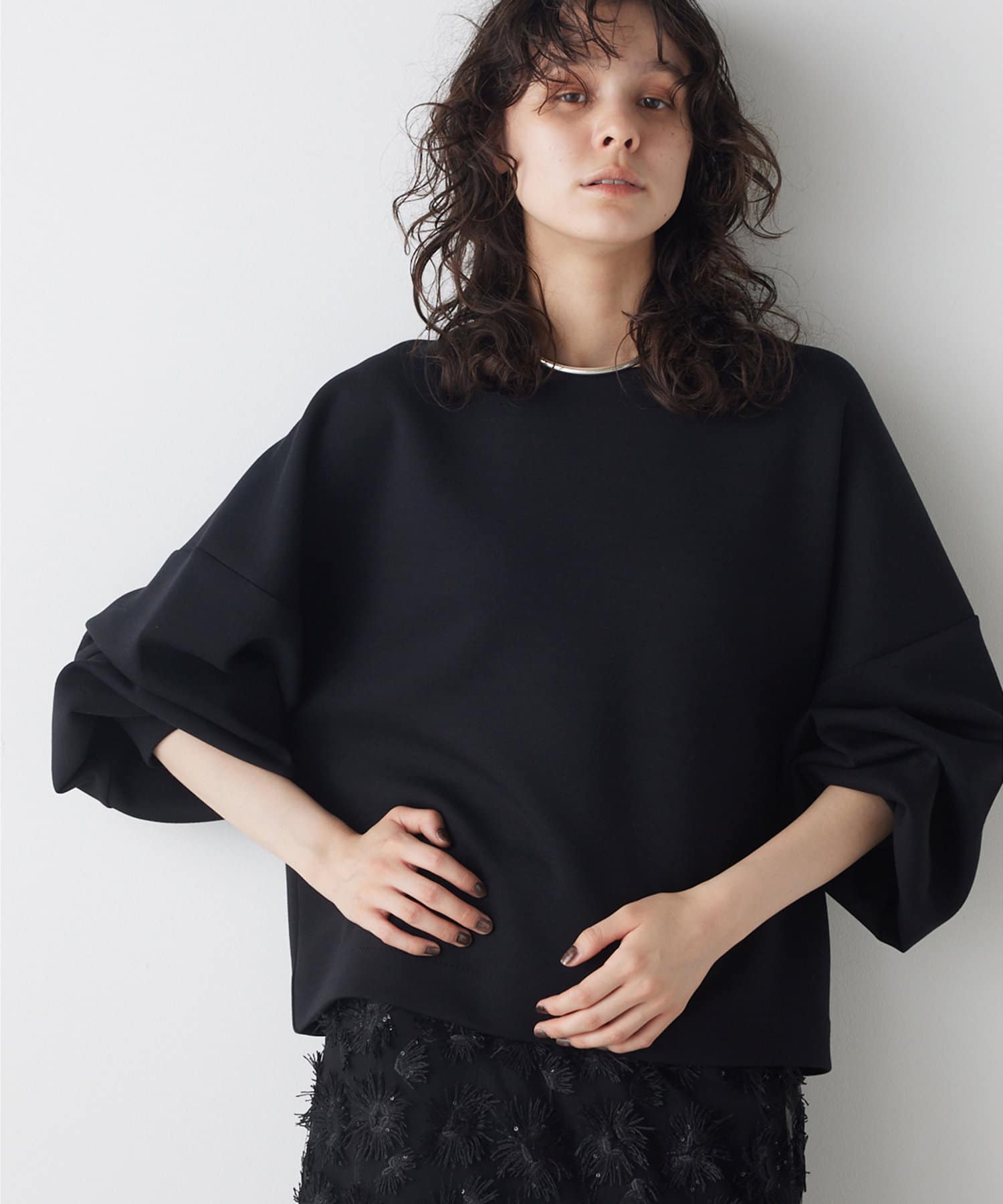 クルーネックダンボールプルオーバー | Whim Gazette(ウィム ガゼット