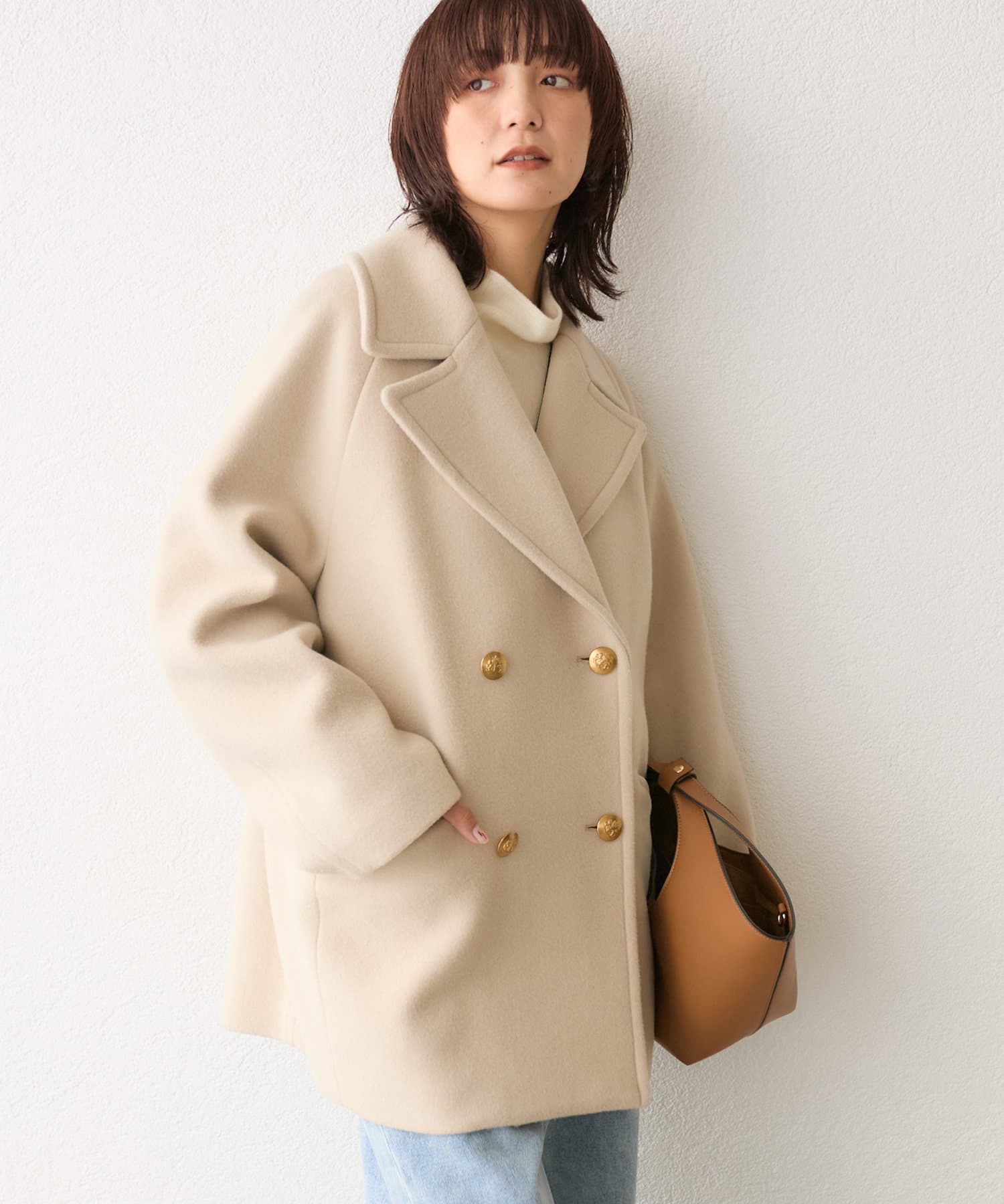 予約【2024年アウター総選挙2位/2サイズ展開】ラグランPコート | RIVE