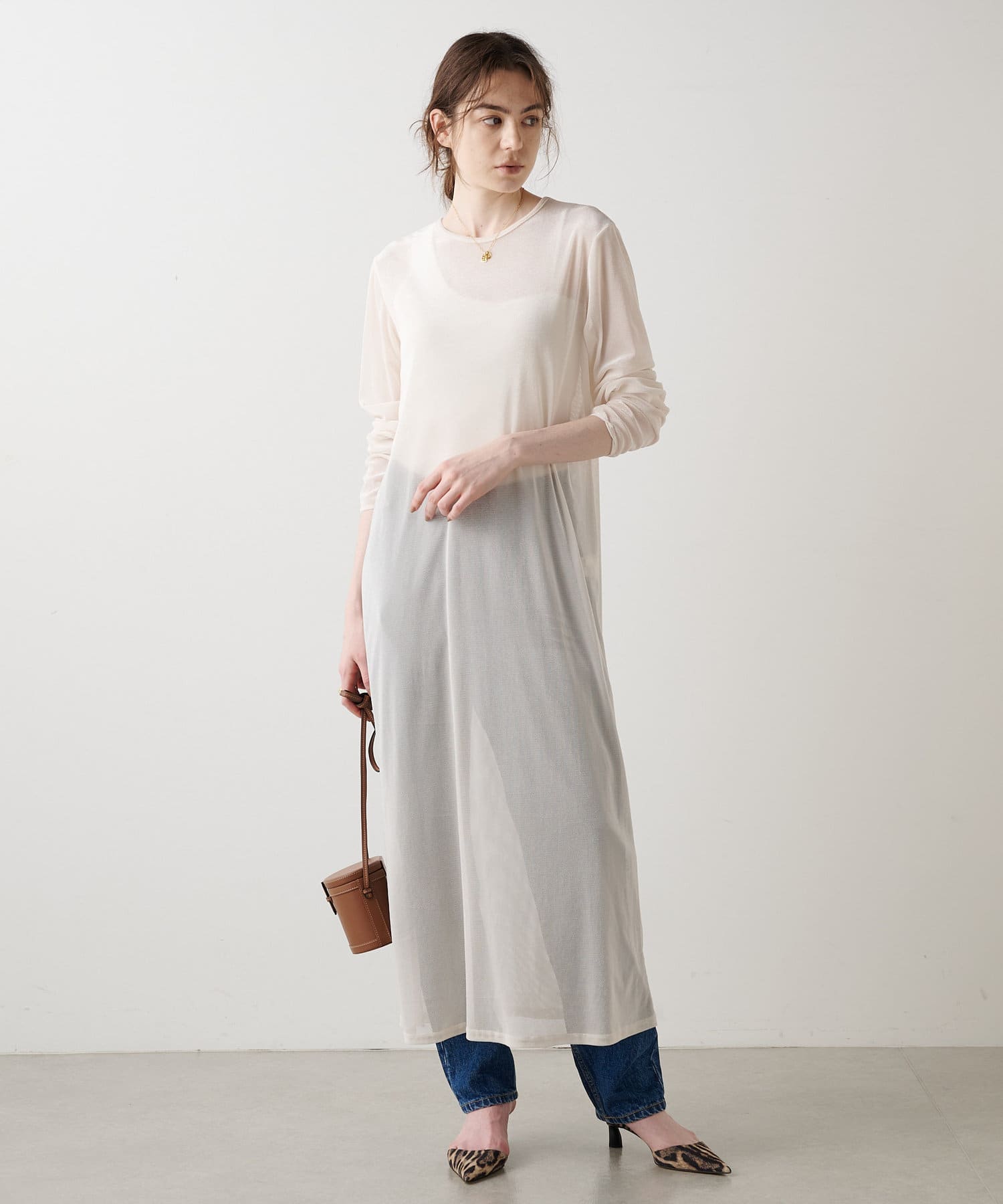 メッシュベロアワンピース | Drawing Numbers(ドローイングナンバーズ