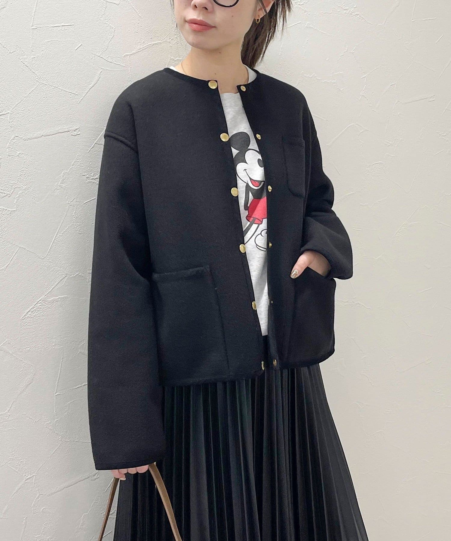 別注】ARKLEY A-LINE W-FACE JERSEYコート | FREDY & GLOSTER(フレディ