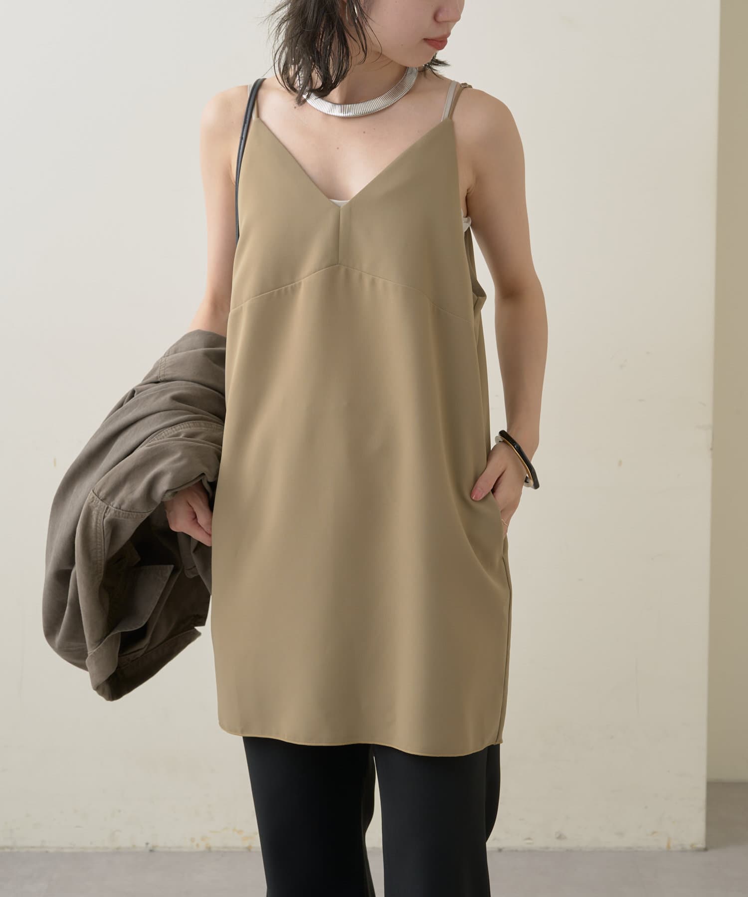 今季一推しアイテム】レイヤードキャミチュニック | Omekashi(オメカシ