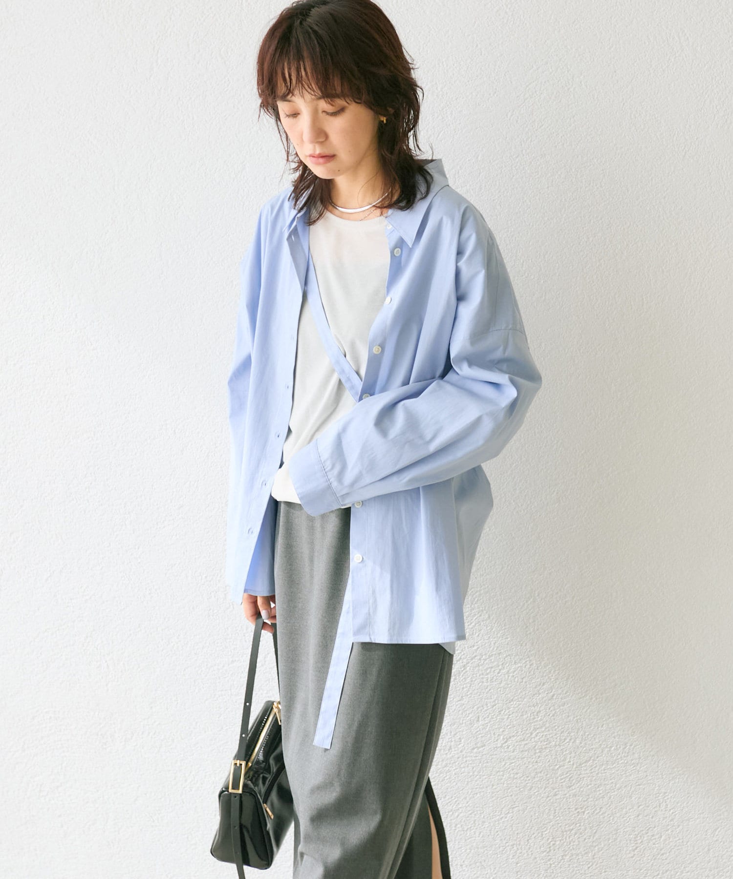 様々な着方を楽しめる】マルチウェイオーバーシャツ | RIVE DROITE