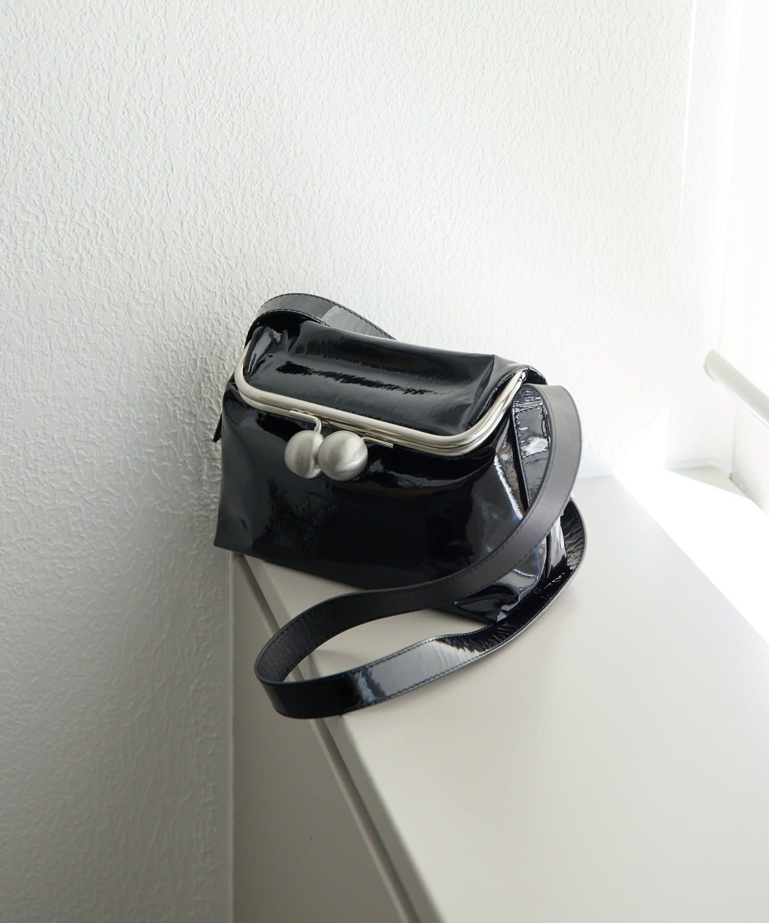 kawa-kawa(カワカワ)】NO1464 口金スクエアポシェット/ショルダー