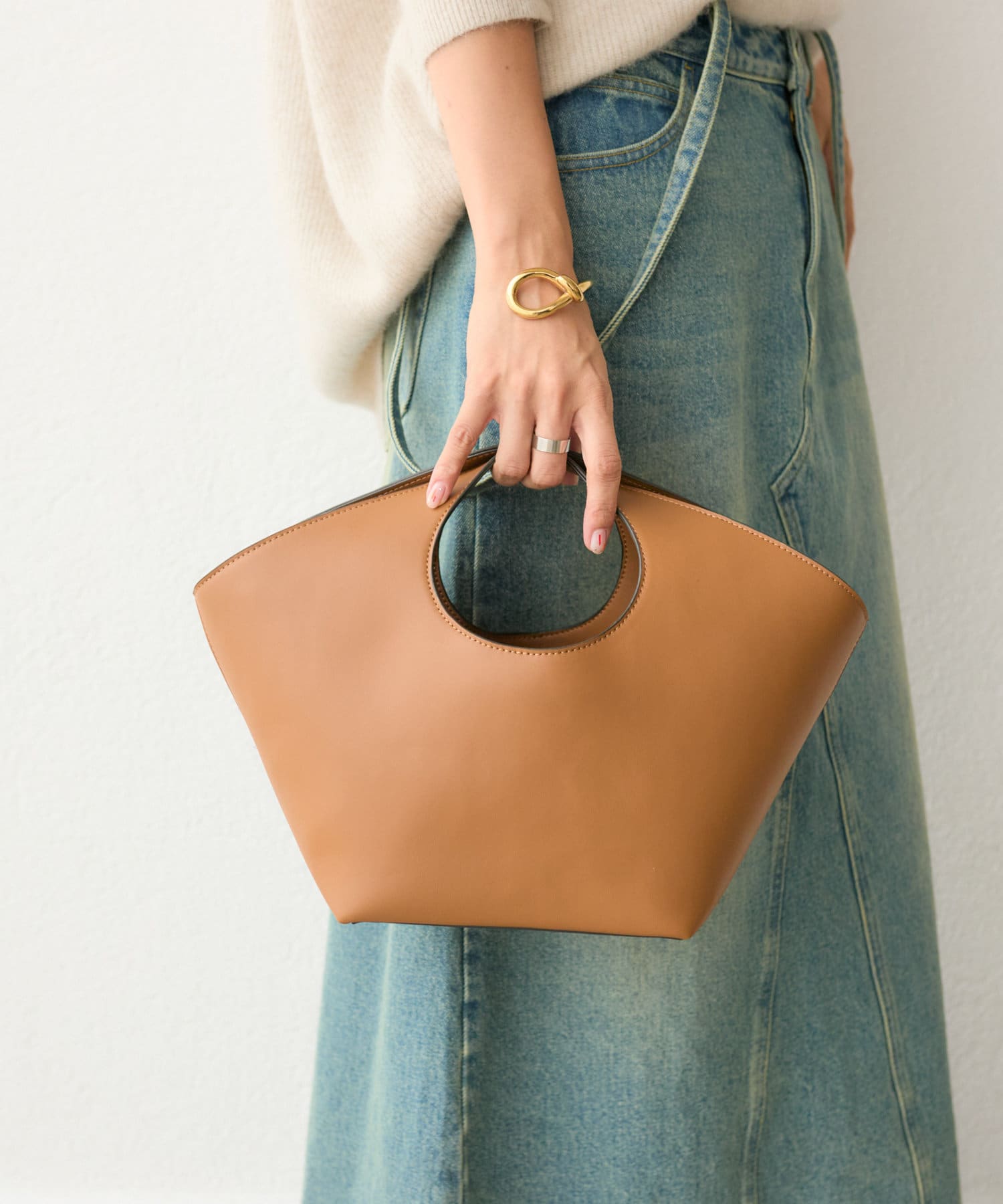 大人カジュアルに◎】バスケットバッグ | RIVE DROITE(リヴドロワ