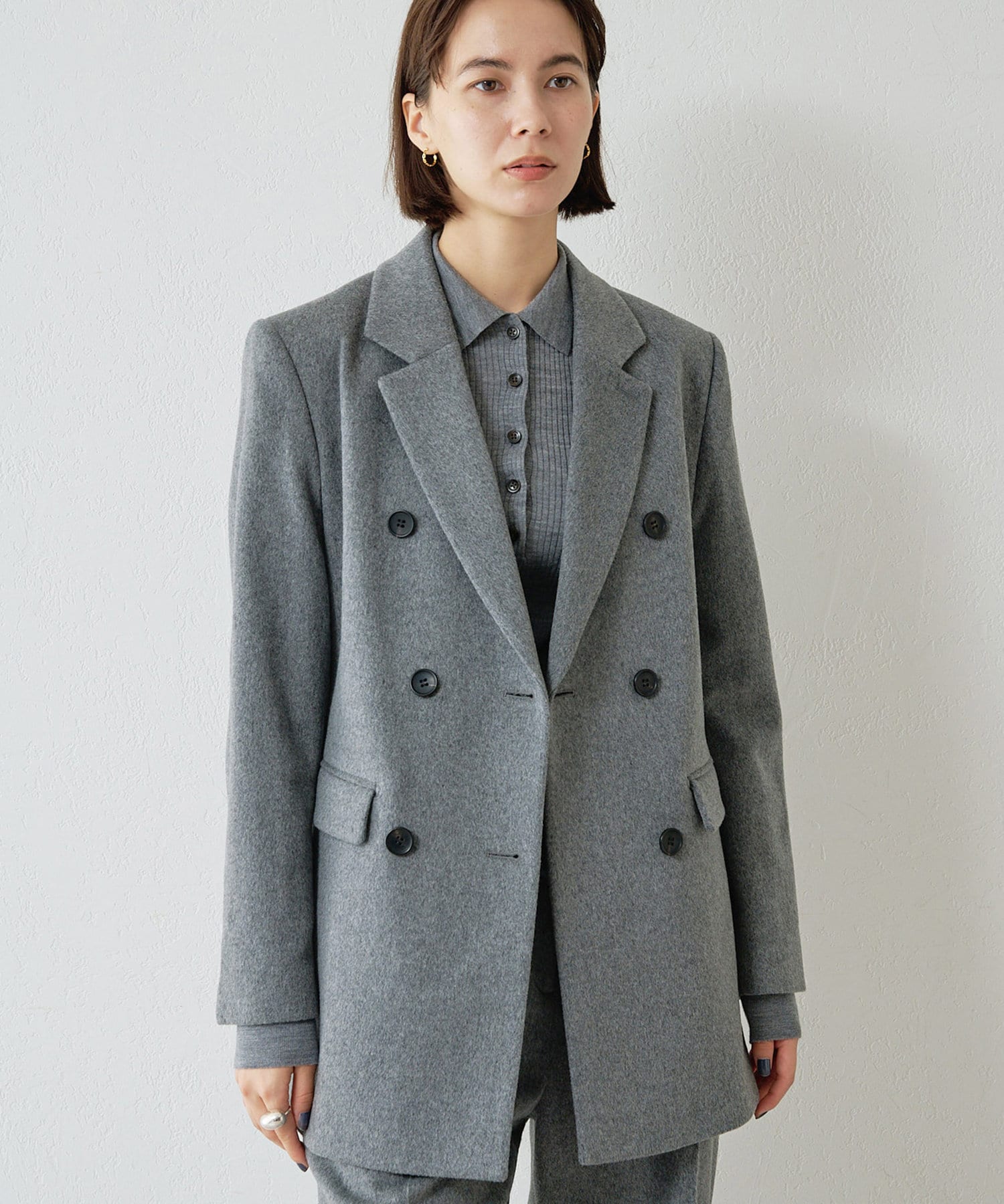 15th Anniversary】ウールカシミヤダブルジャケット | Whim Gazette