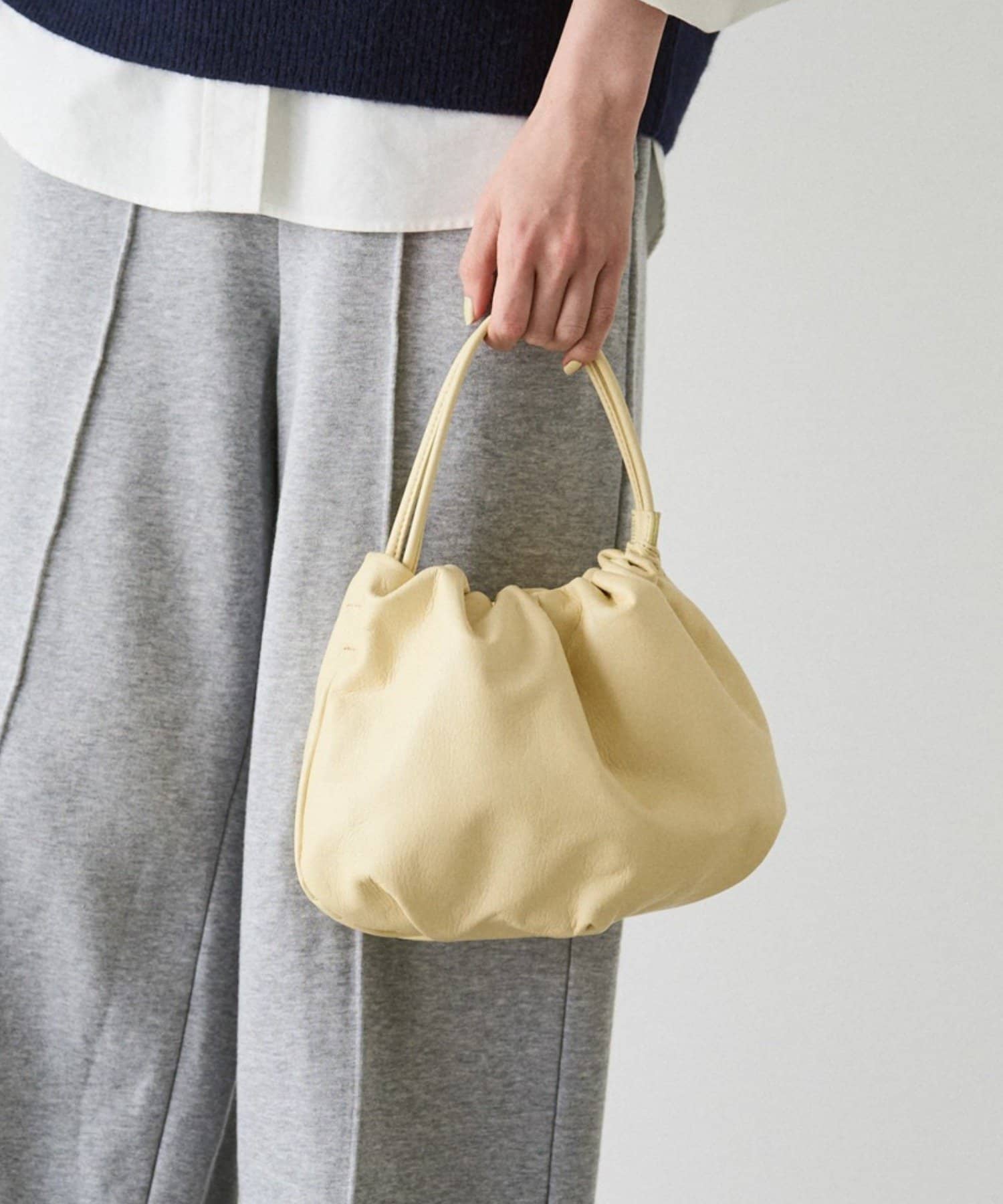 レザー巾着4WAYショルダーバッグ | russet(ラシット)レディース | PAL