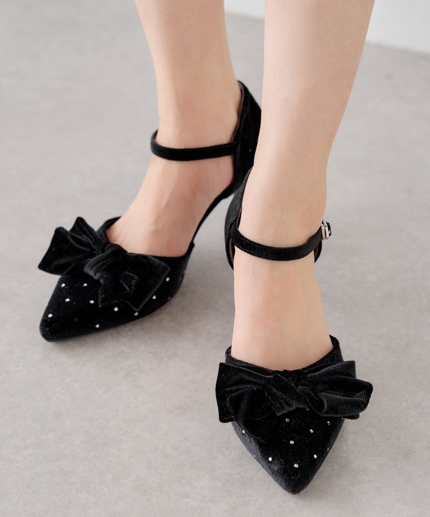 リボンビジューベロアミュール | Chico(チコ)レディース | PAL CLOSET