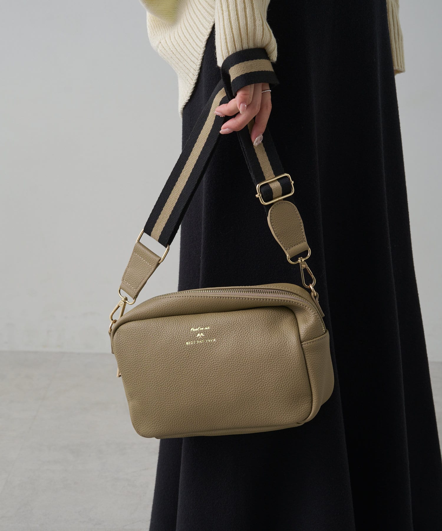 レザーショルダーバッグ | PUAL CE CIN(ピュアルセシン)レディース