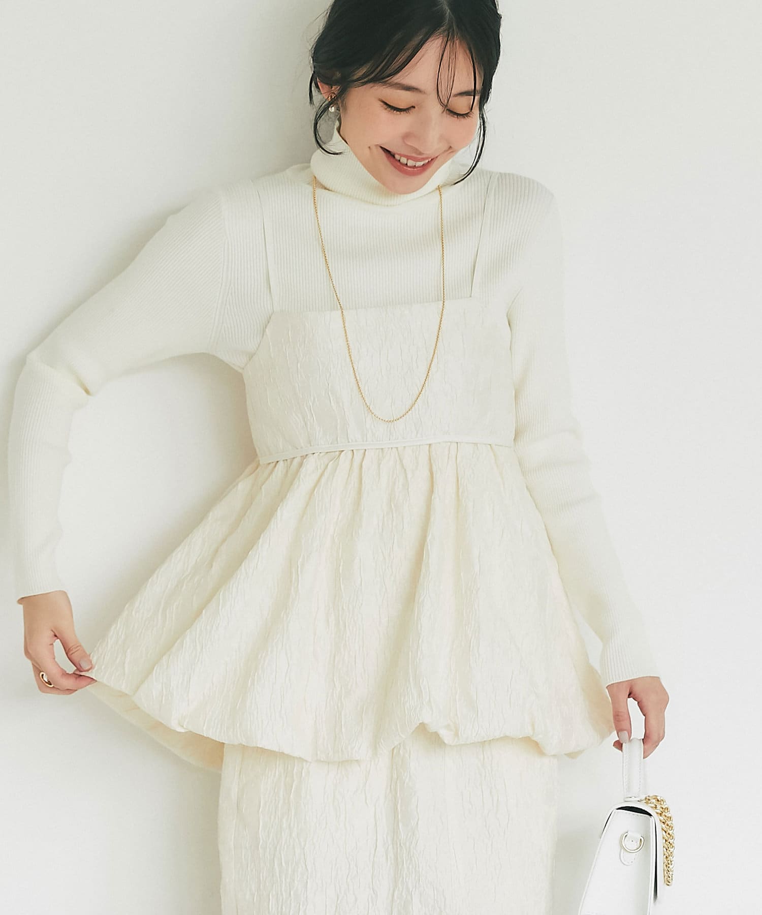 再入荷・セットアップ着用可能】フクレジャガードキャミソール | La