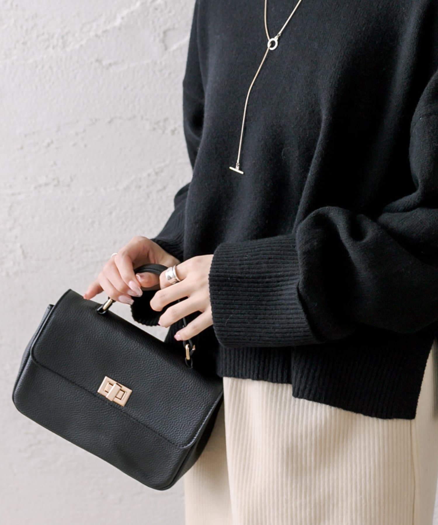 チェーンショルダー2WAYレザーBAG | PUAL CE CIN(ピュアルセシン