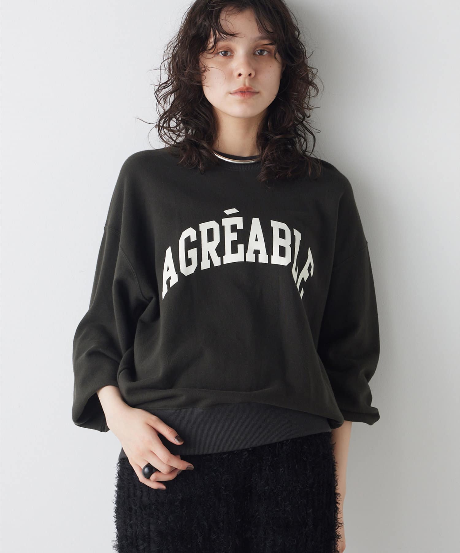 THE PAUSE】ロゴスウェットプルオーバー | Whim Gazette(ウィム