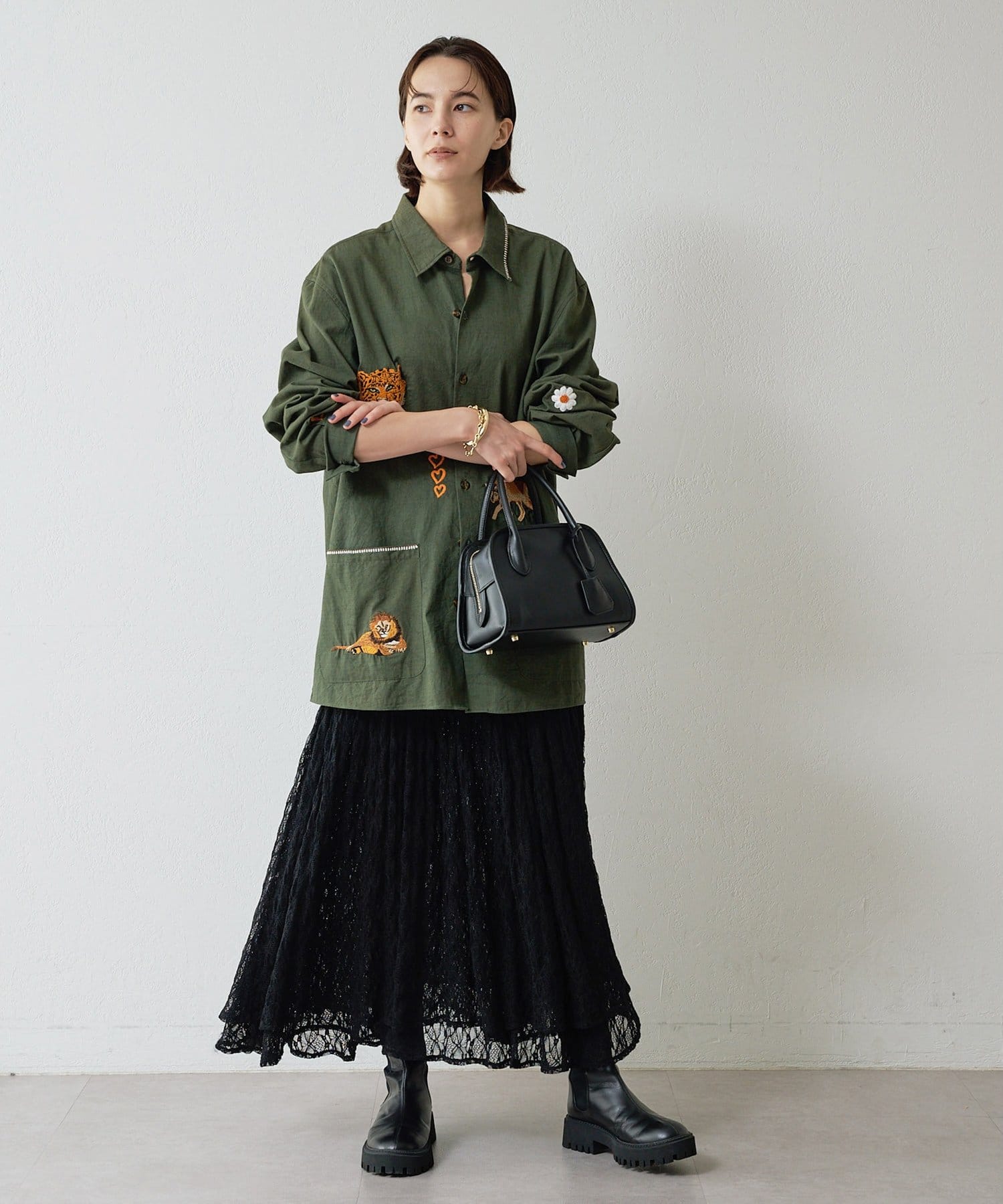 THE PAUSE】レザーサイドゴアブーツ | Whim Gazette(ウィム ガゼット