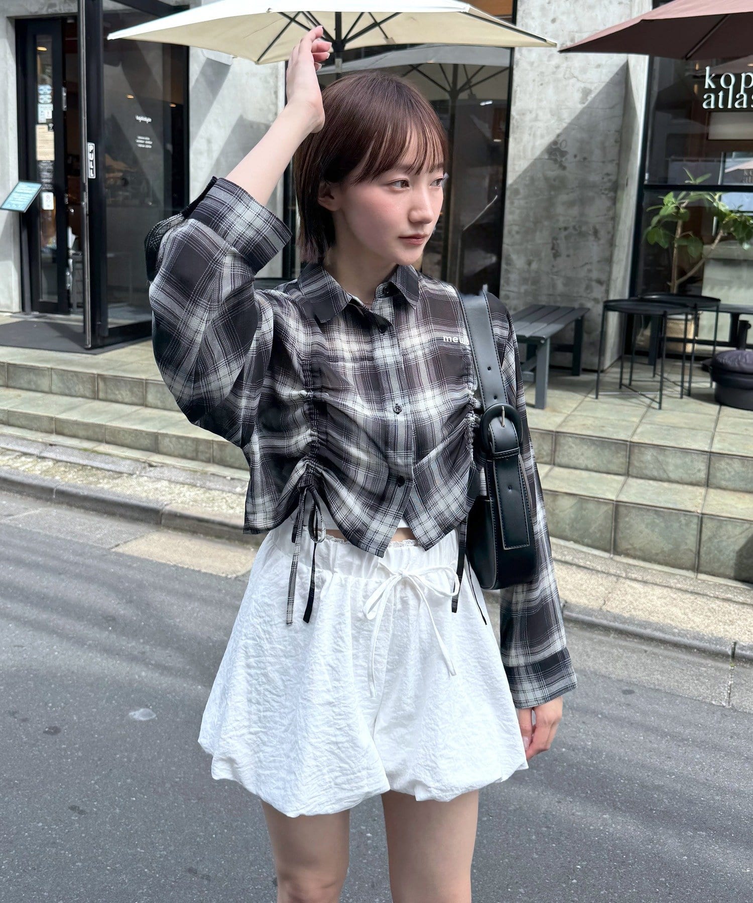 mline]コットンレースキャミワンピース | mline(エムライン)レディース