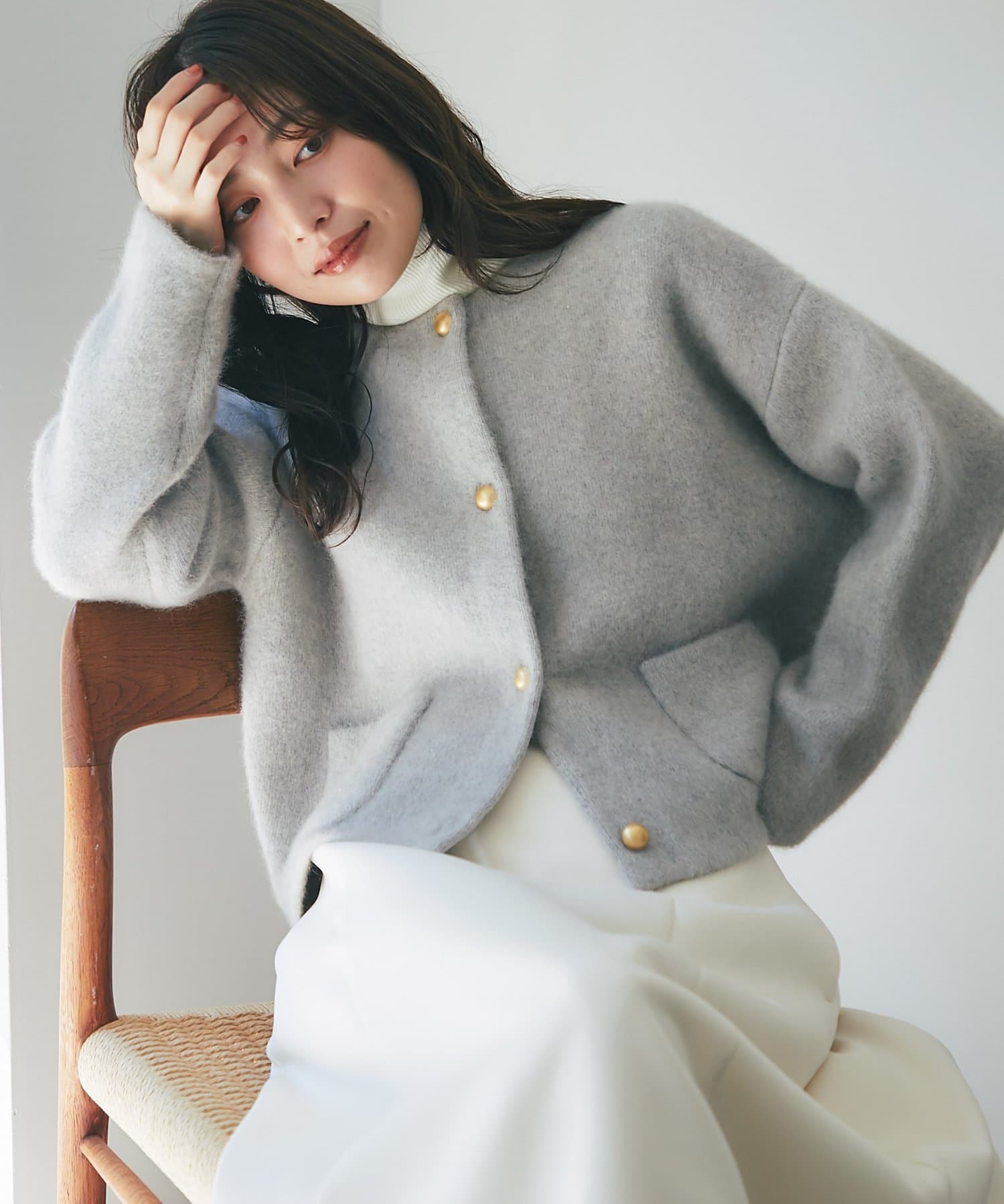 春まで使える！・着回し力抜群】ハイクオリティウール接結ジャケット