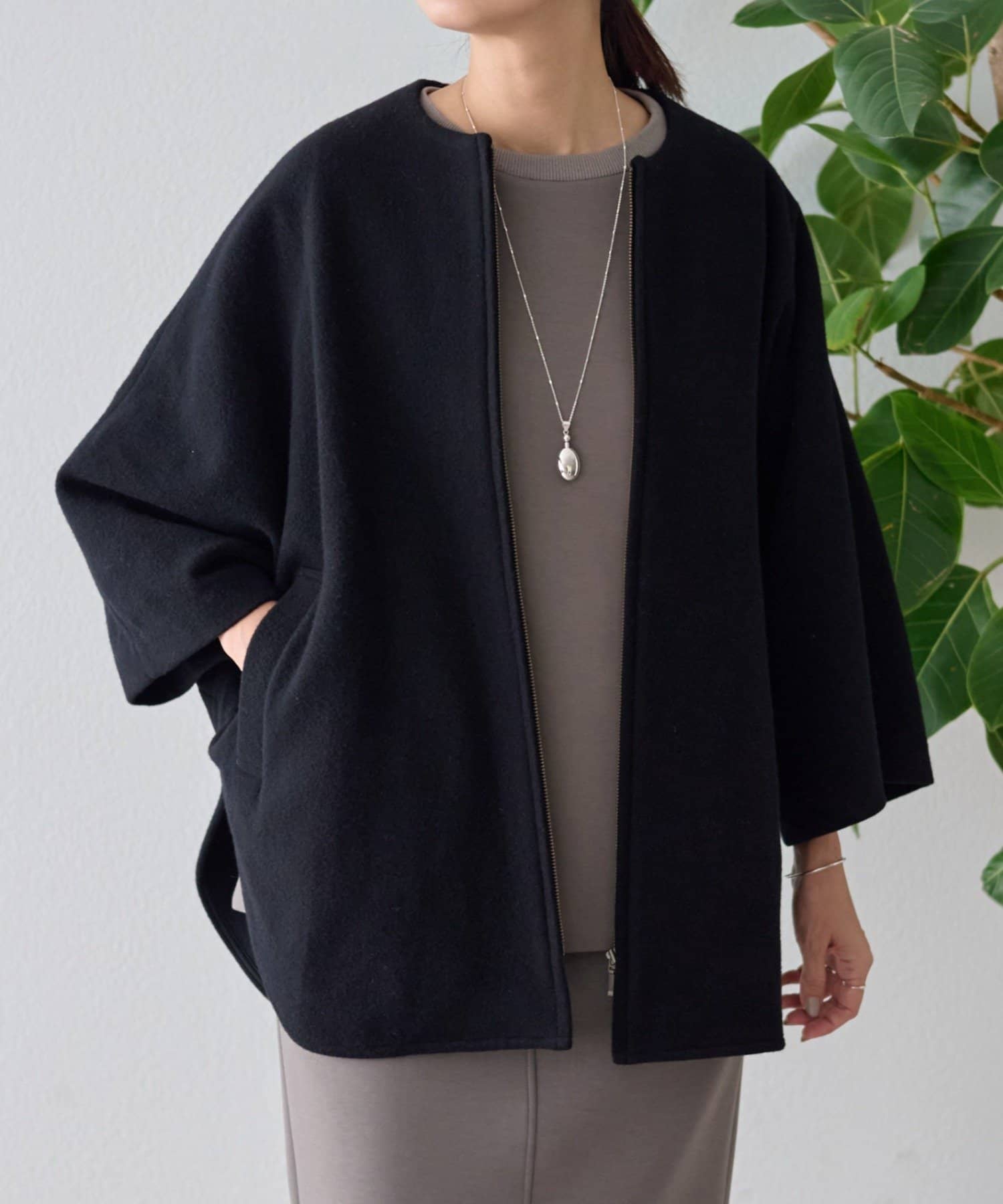 ウールポンチョコート | BEARDSLEY(ビアズリー)レディース | PAL