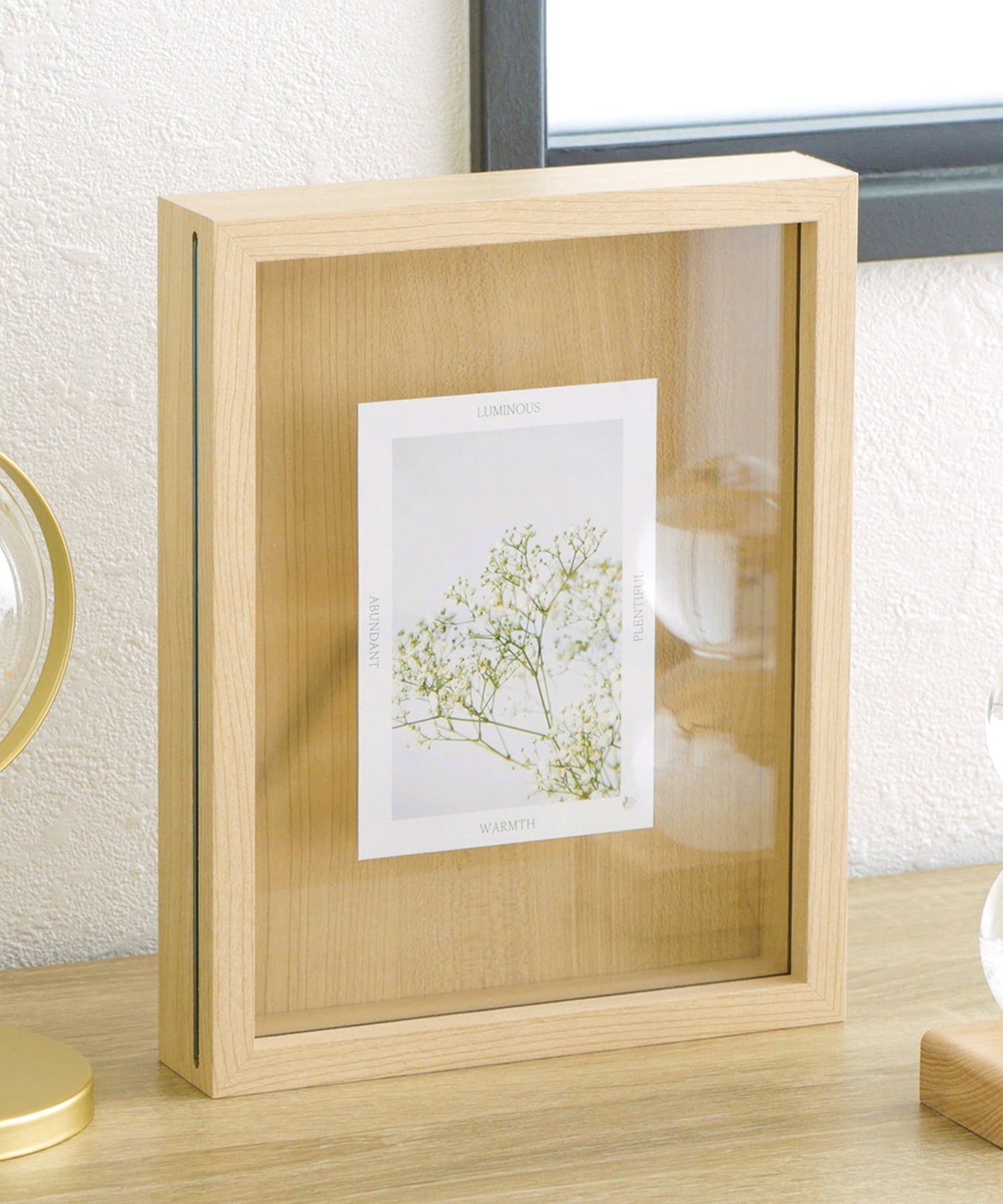 立体ガラスフォトフレーム | 3COINS(スリーコインズ)ライフスタイル