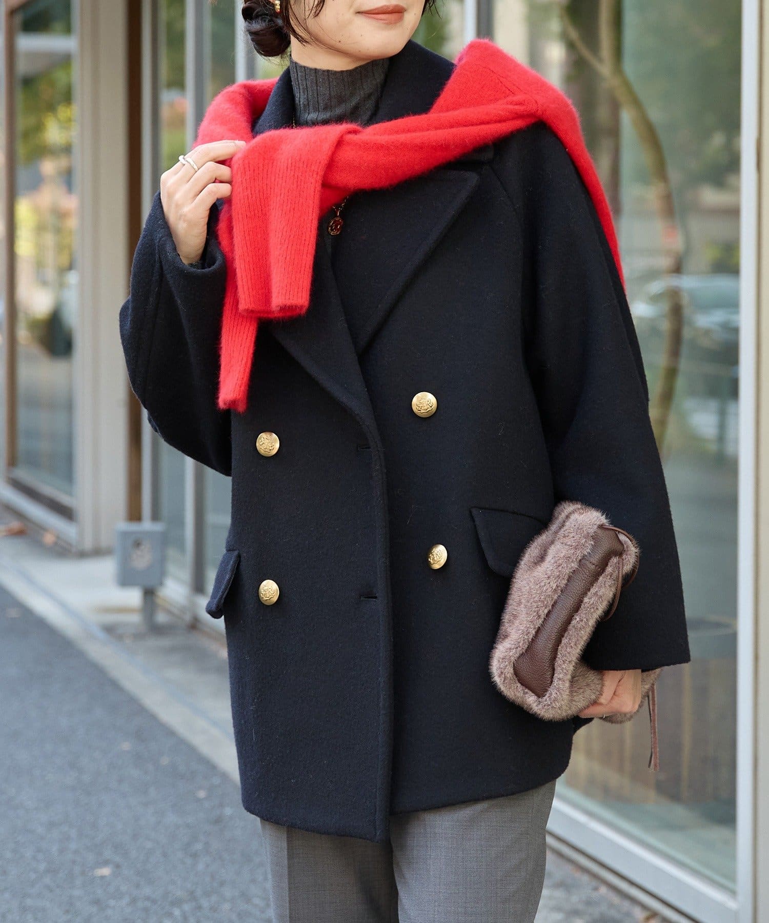 アウター総選挙第2位！】【リバイバル/新色追加】ラグランPコート