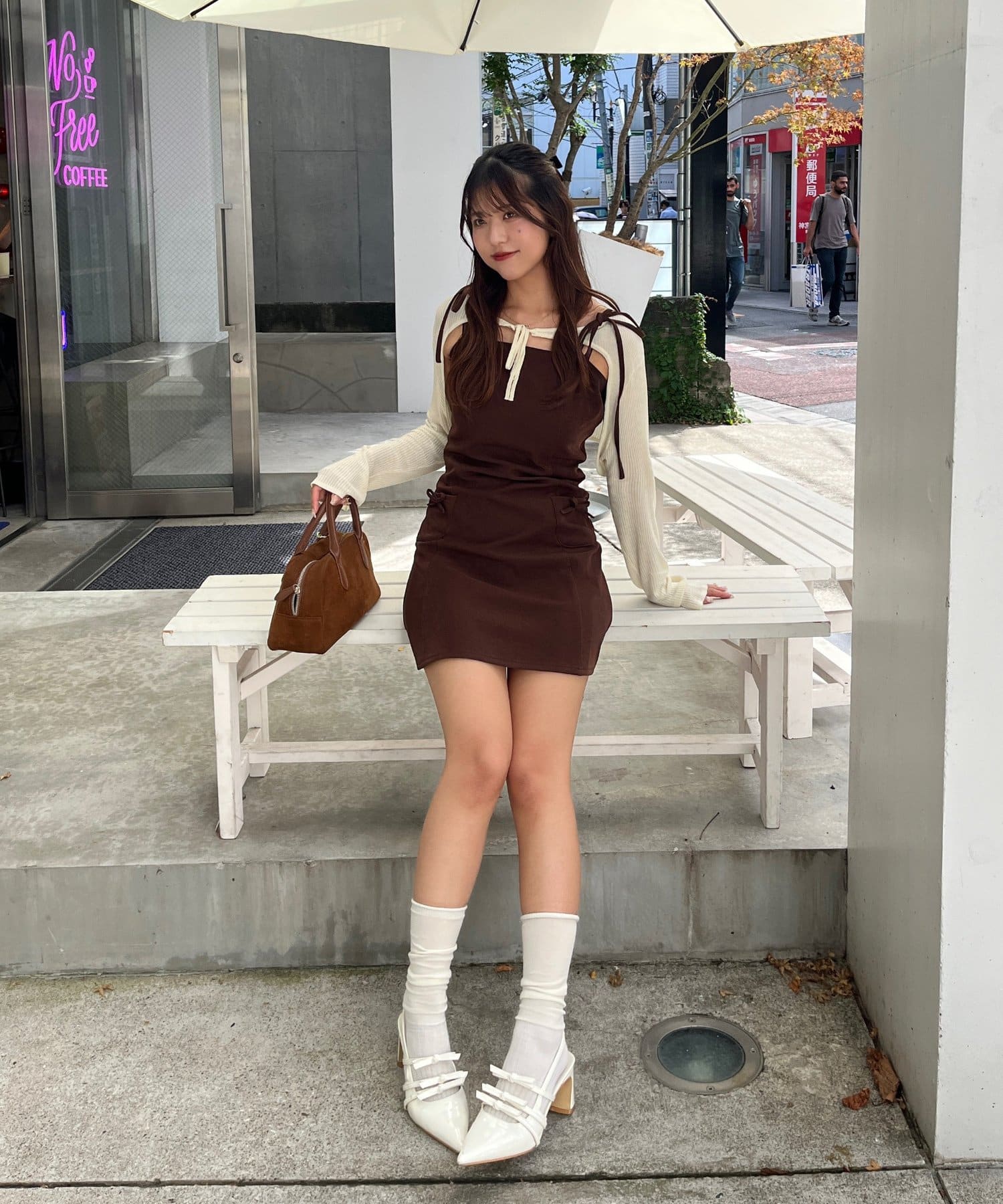 ゆず@reve.perle_セレクト】ボレロ&ミニワンピースセット | Remind me