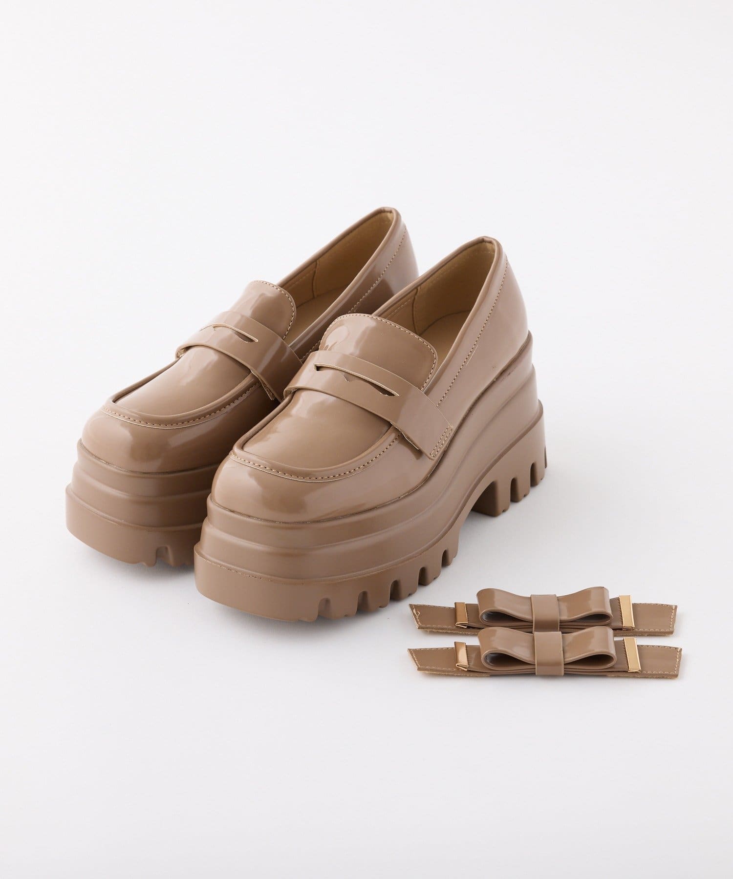 2WAY仕様】マイナス3キロ見え厚底ローファー | one after another