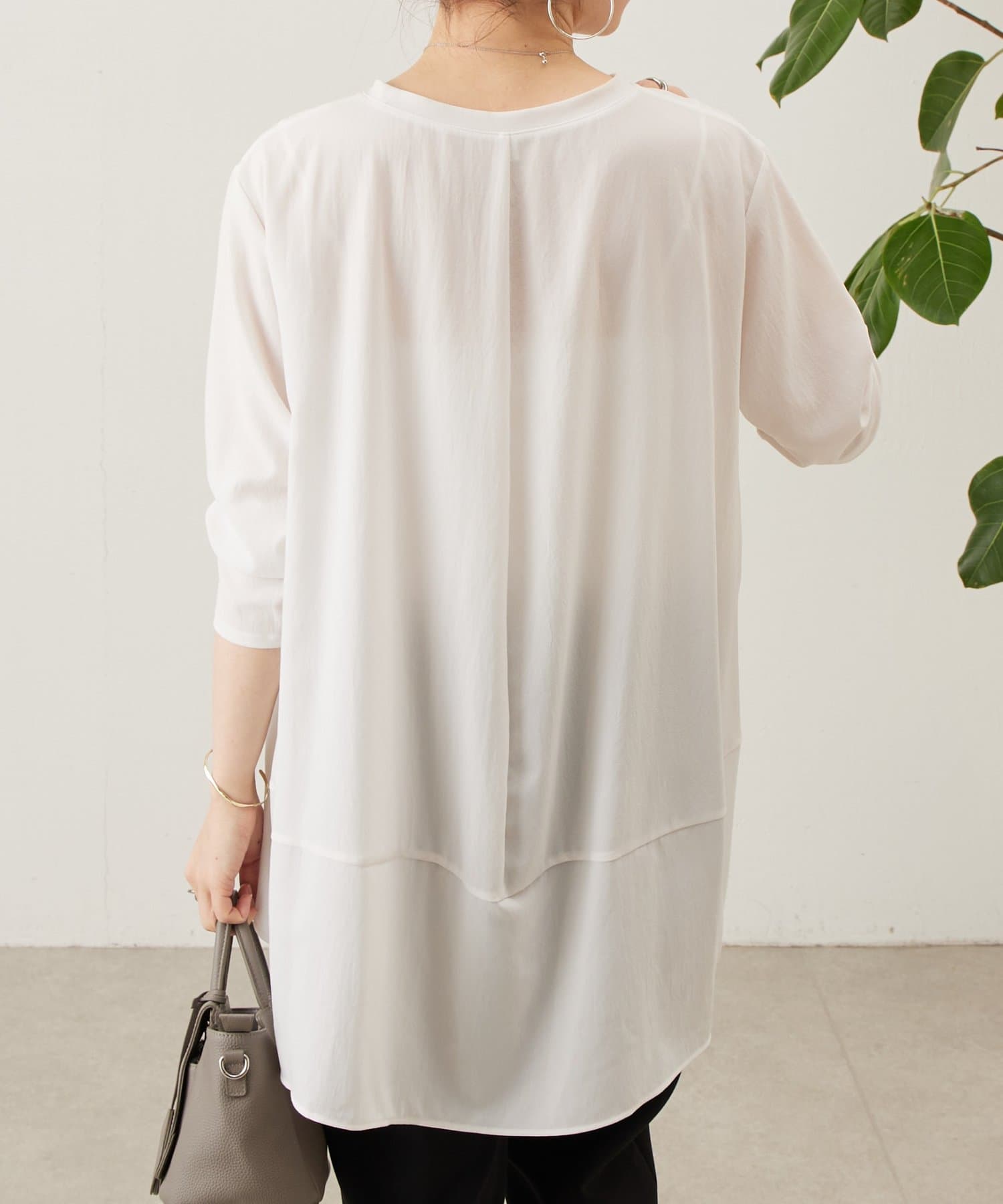 後ろドレープTブラウス | BEARDSLEY(ビアズリー)レディース | PAL