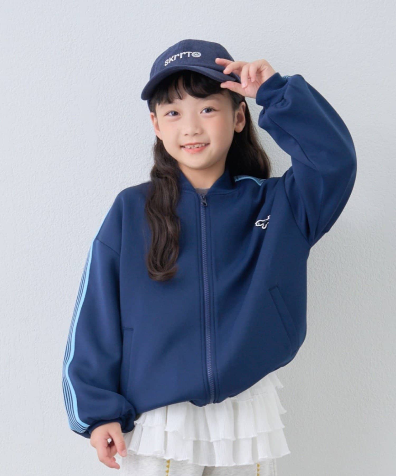 KIDS】【FOX×TYPY】ストレッチジャージライントラックジャケット
