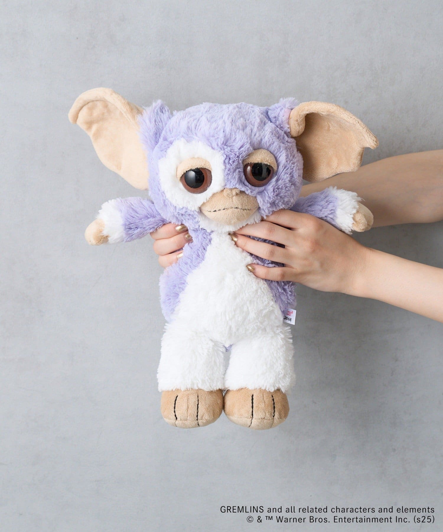 GREMLINS グレムリン】ギズモ ライラックグレーHeart 35cm | BIRTHDAY