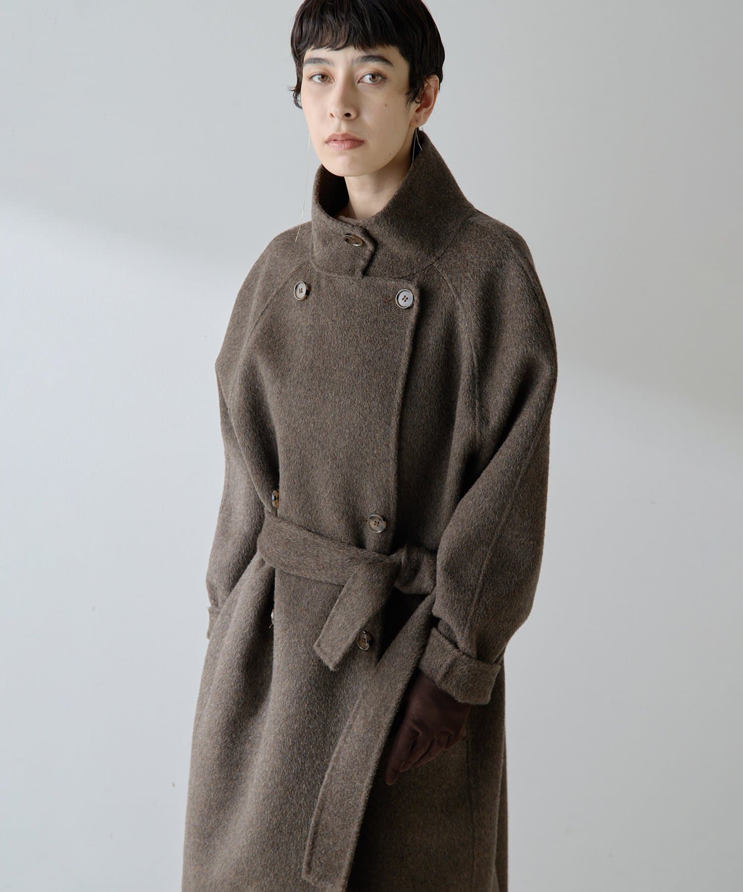 Christian AKS】Wool Double Coat | Whim Gazette(ウィム ガゼット