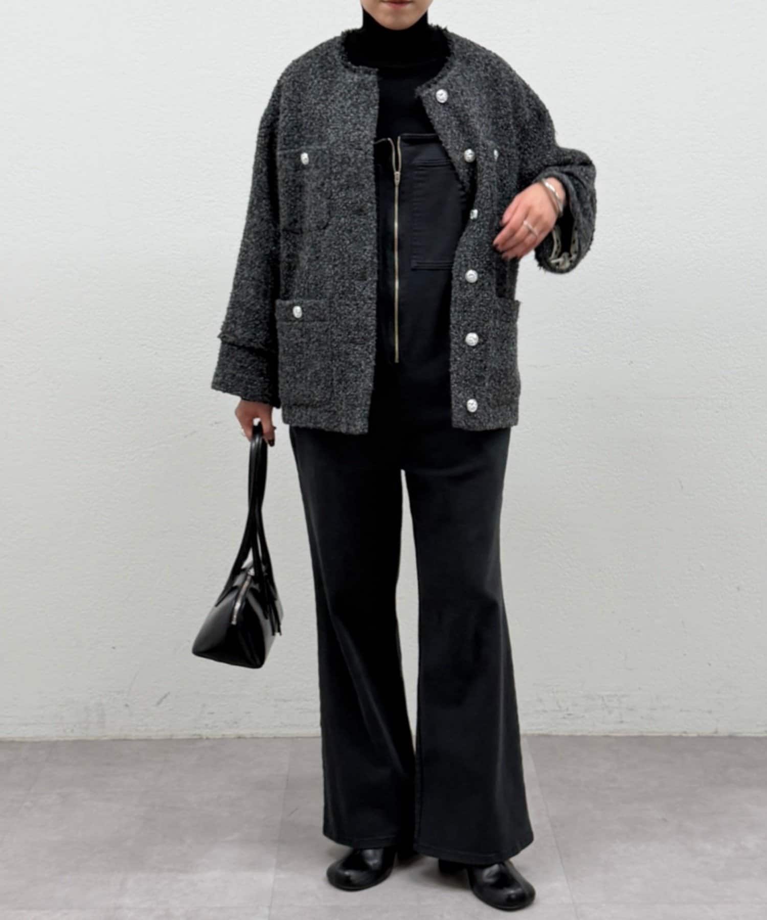 累計販売数1万枚！】【セレモニー対応】ツイードジャケット