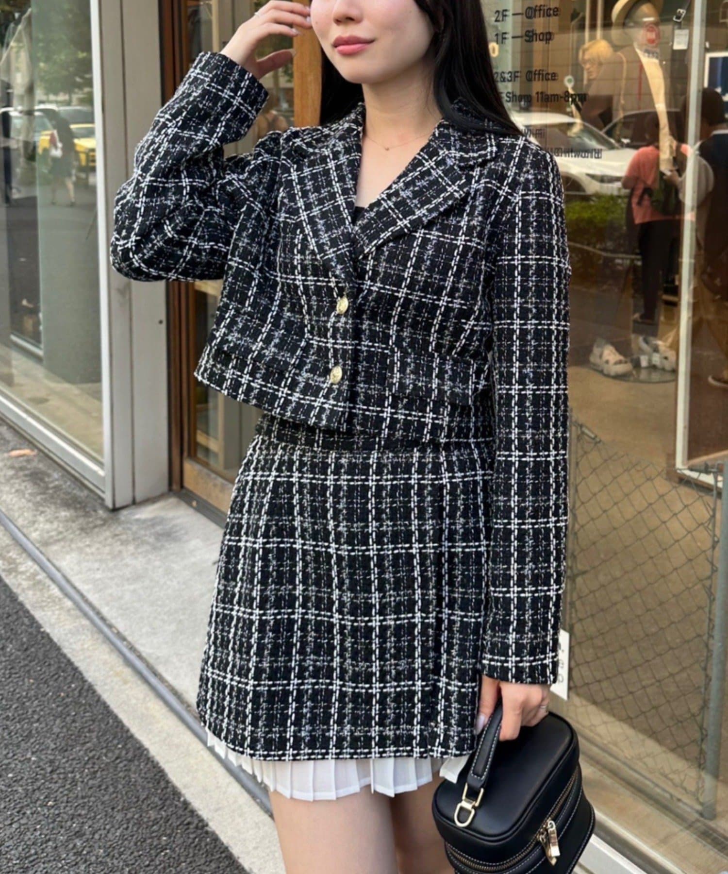 ツイードジャケット【セットアップ対応】 | NICE CLAUP / OLIVE des