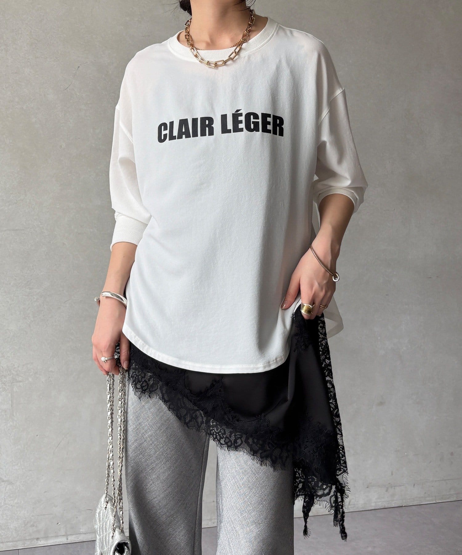 完売カラー再追加！】アシメレースキャミ | DOUDOU(ドゥドゥ