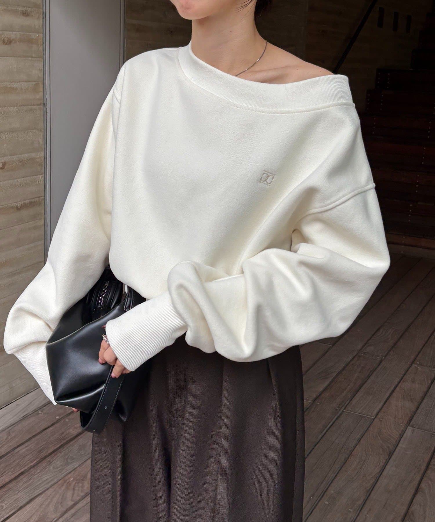 1ポイントボンディングスウェット | CAPRICIEUX LE'MAGE(カプリシュレ