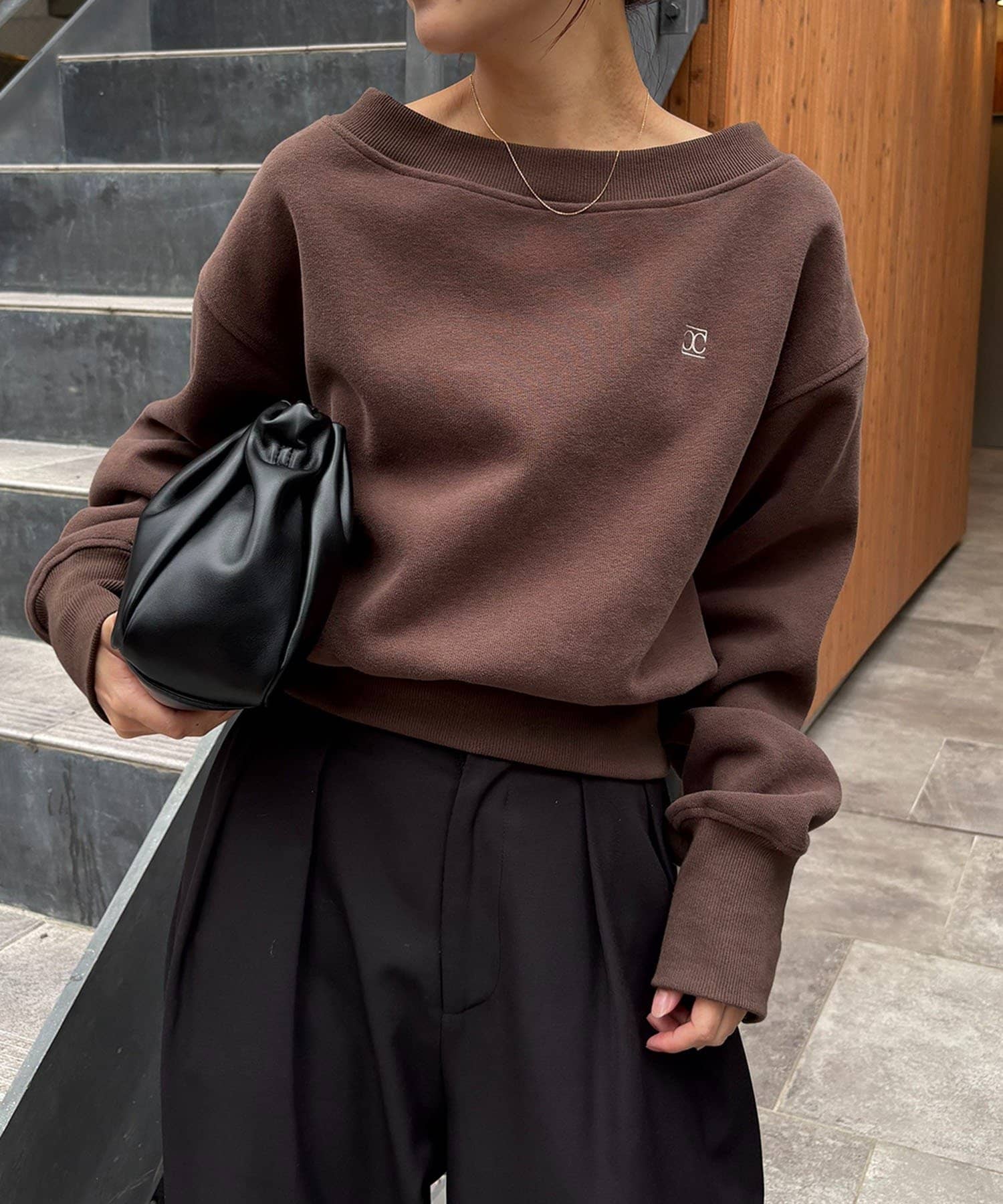 1ポイントボンディングスウェット | CAPRICIEUX LE'MAGE(カプリシュレ