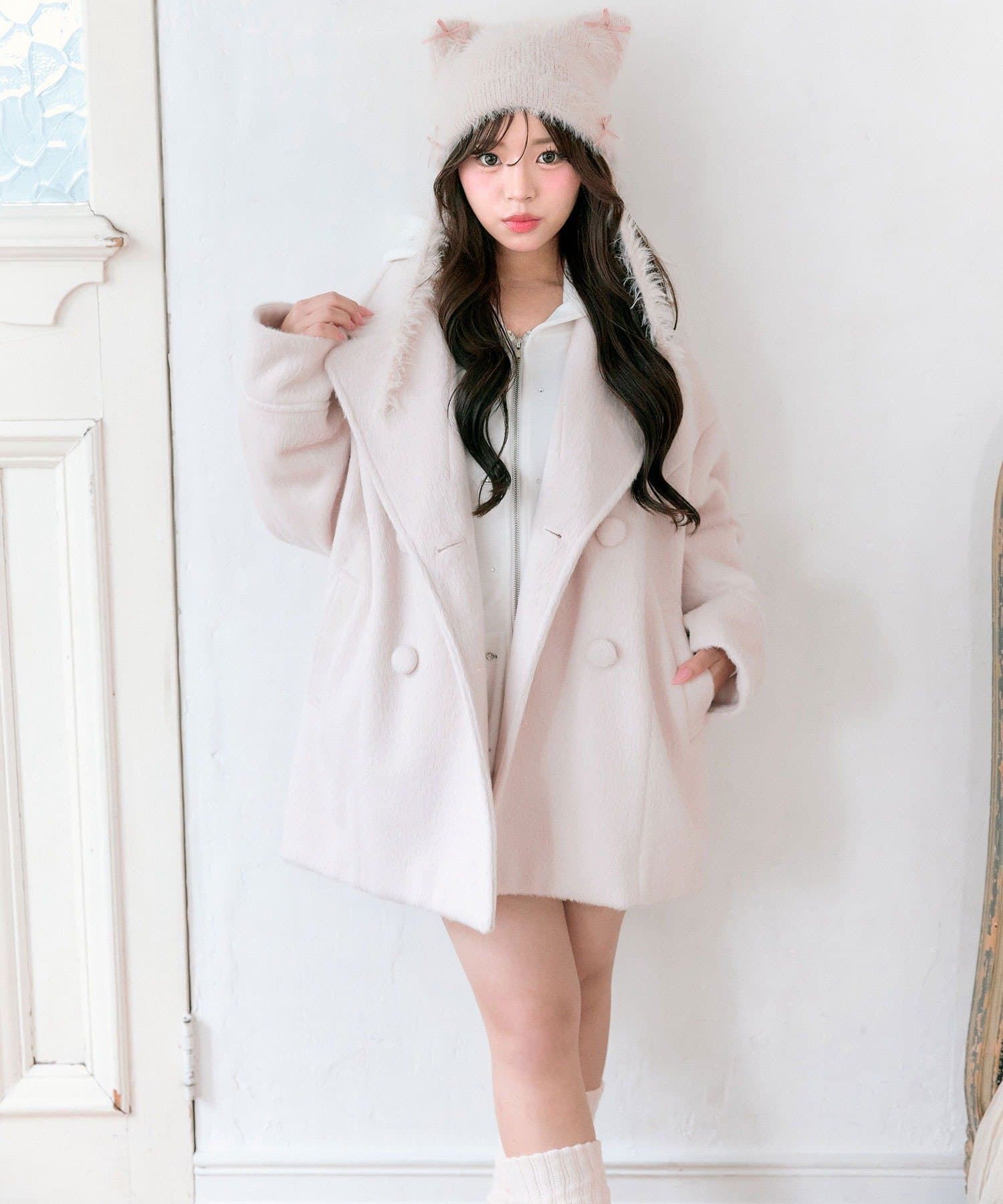 TwinkleCollection】シャギーコート | OLIVE des OLIVE(オリーブ デ