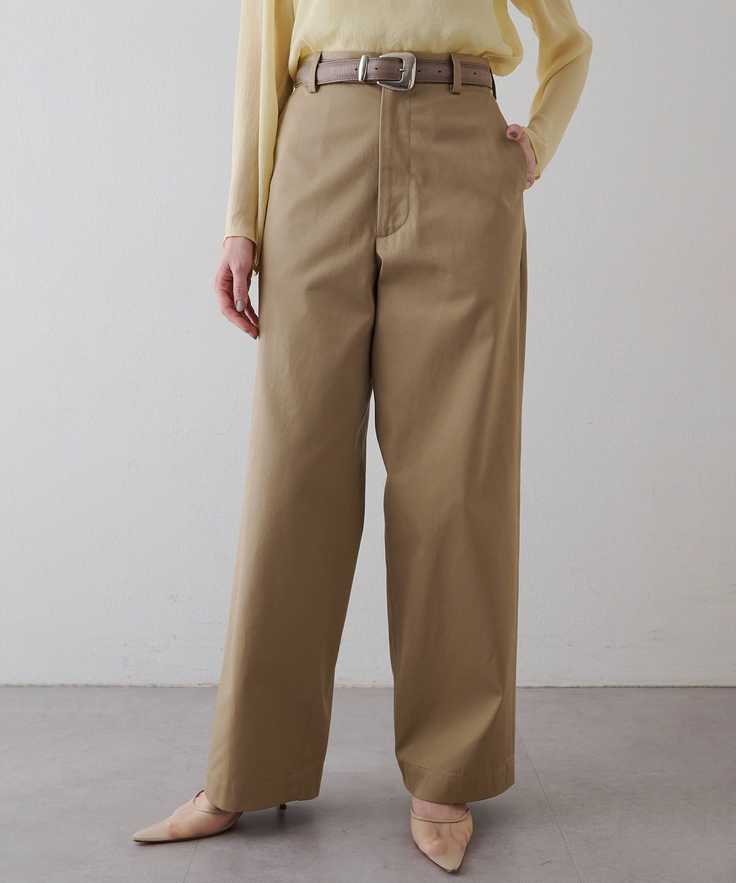 プレーンチノパンツ | Drawing Numbers(ドローイングナンバーズ