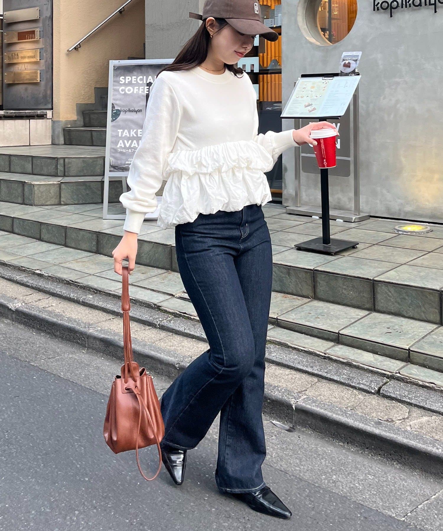 バルーンティアードプルオーバー | CAPRICIEUX LE'MAGE(カプリシュレ