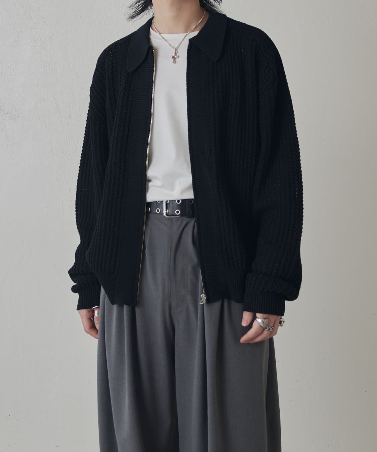 リリーヤーンジップニットブルゾン | Lui's(ルイス)メンズ | PAL