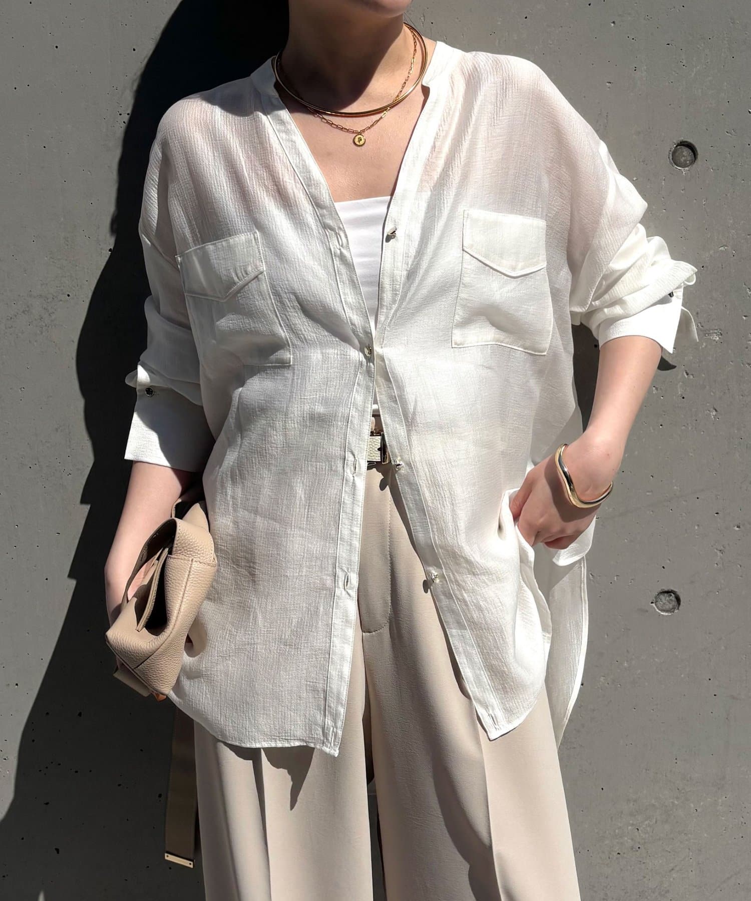 丈を変えられる】ヴィンテージライクシアーシャツ | COLLAGE